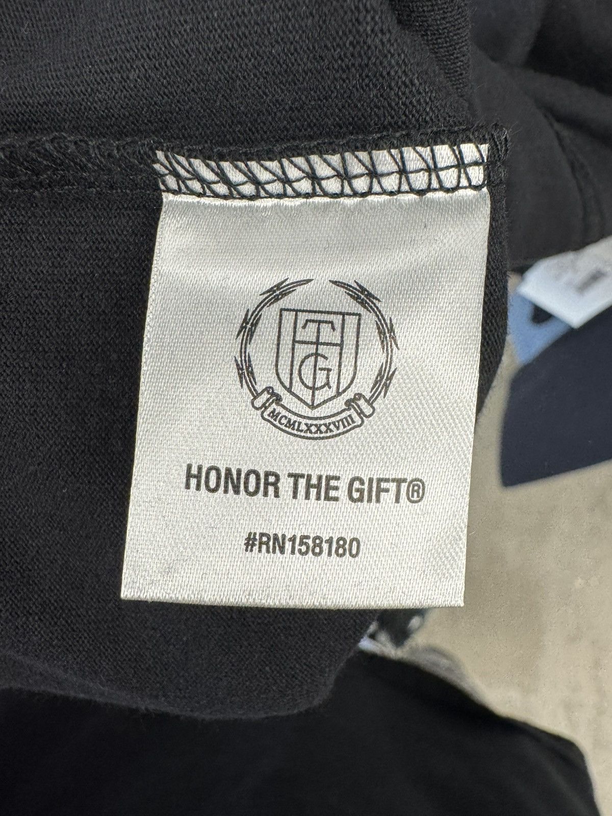 Honor The Gift Fuel LS Tee Y-Year-Round Race Track Patch Menswear