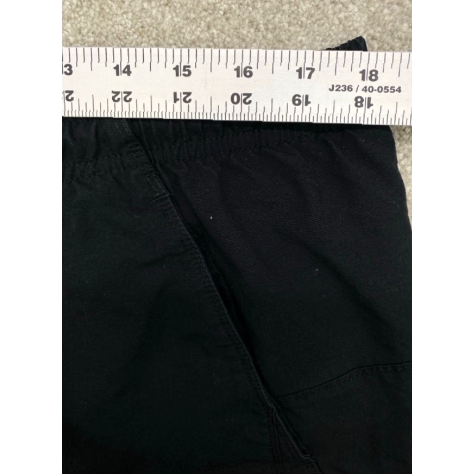 Nike Nike Shorts Men's L Black 36x11 Drawstring Elastic Waist Pockets 4699 Size US 36 / EU 52 - 7 Thumbnail