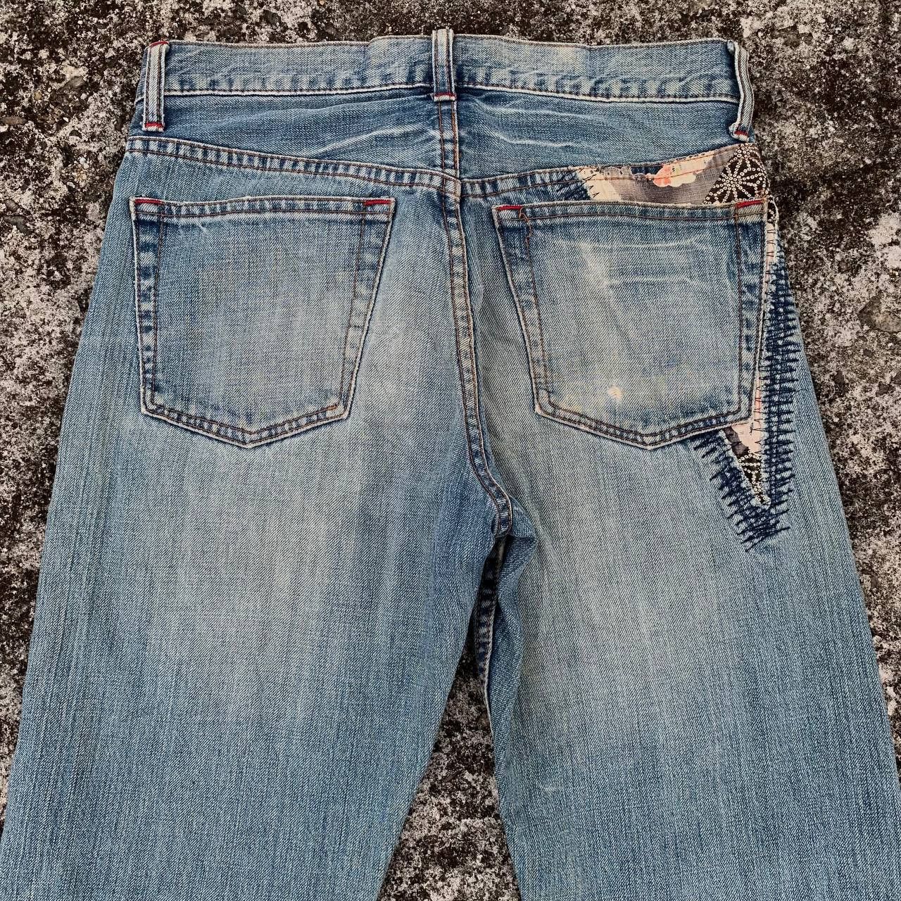 Takeo Kikuchi Takeo Kikuchi Jeans Light Blue Wash Denim Japanese Brand Size US 31 - 5 Thumbnail
