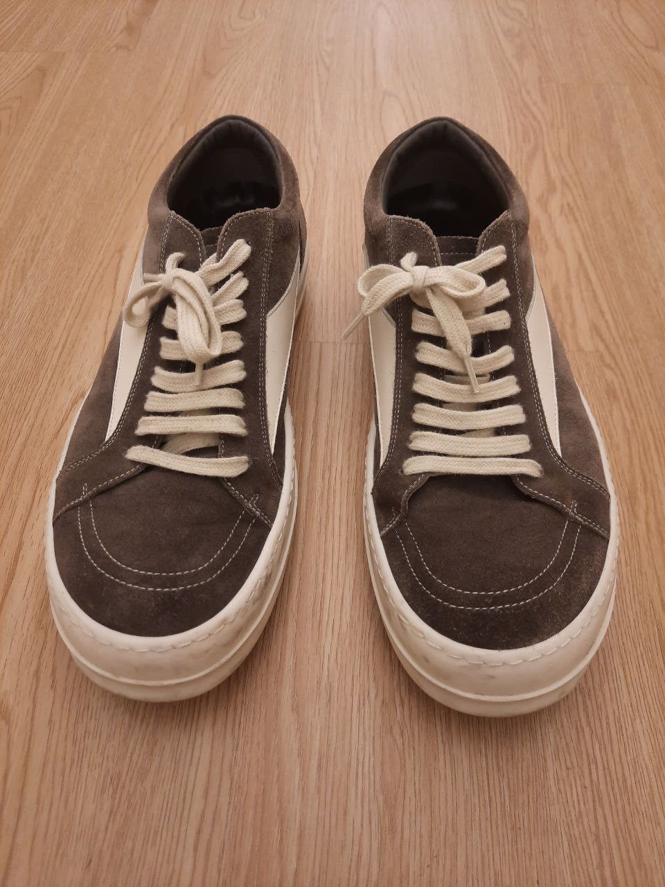 Rick Owens Vintage Dark Dust Suede Sneakers Size US 10 / EU 43 - 1 Thumbnail