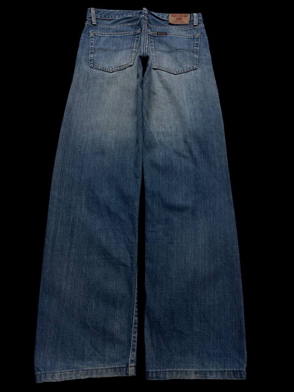 Vintage SICK 90s Big John Distressed Thrashed Faded Baggy Jeans Size US 29 - 2 Thumbnail