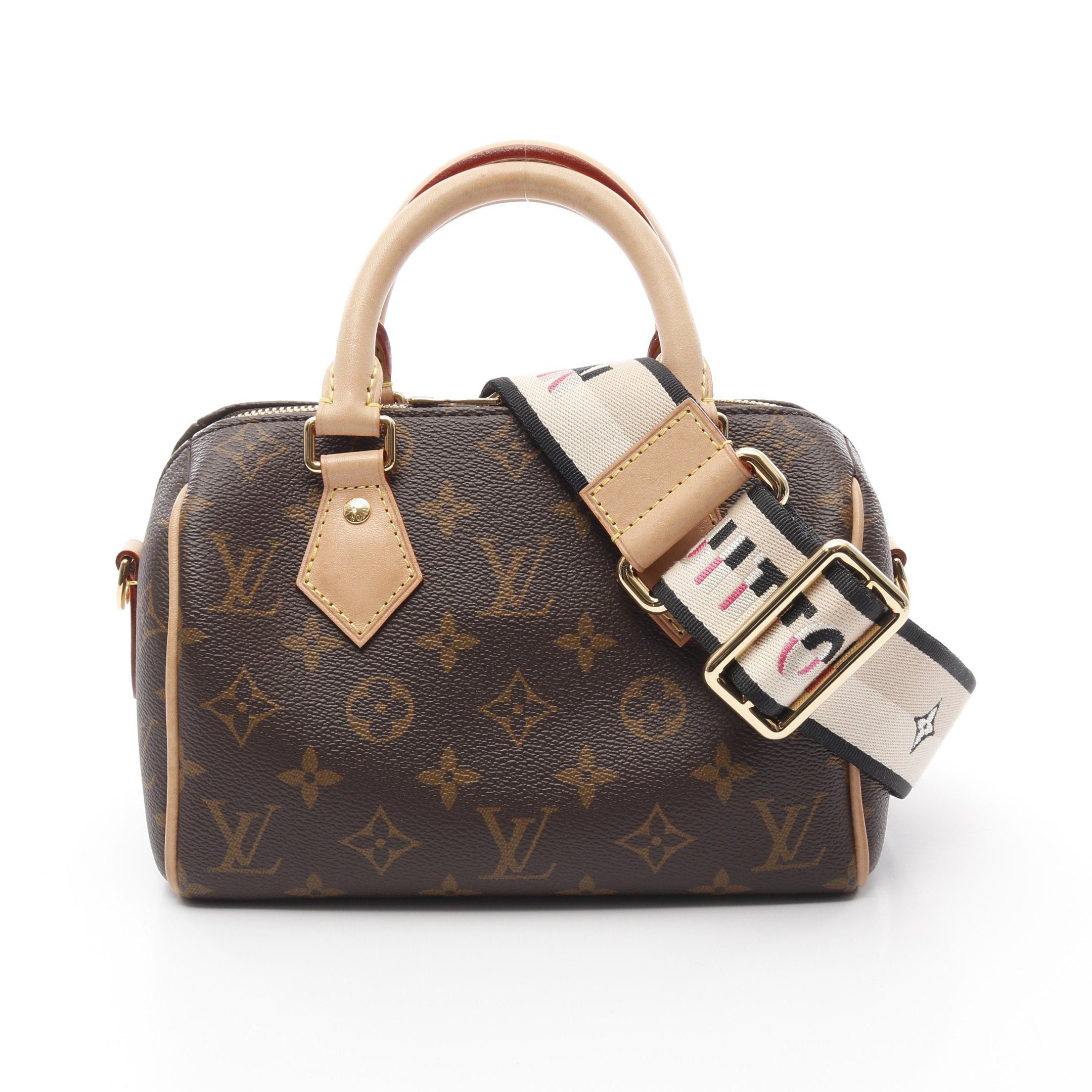 Louis Vuitton Louis Vuitton Speedy 20 Monogram Handbag Leather Brown Size ONE SIZE - 1 Thumbnail