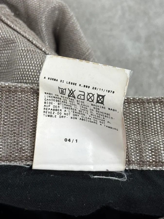 Just Cavalli SS2004 Cavalli Grey Shiny Flap Pockets Pants Size 24" / US 00 / IT 34 - 14 Thumbnail