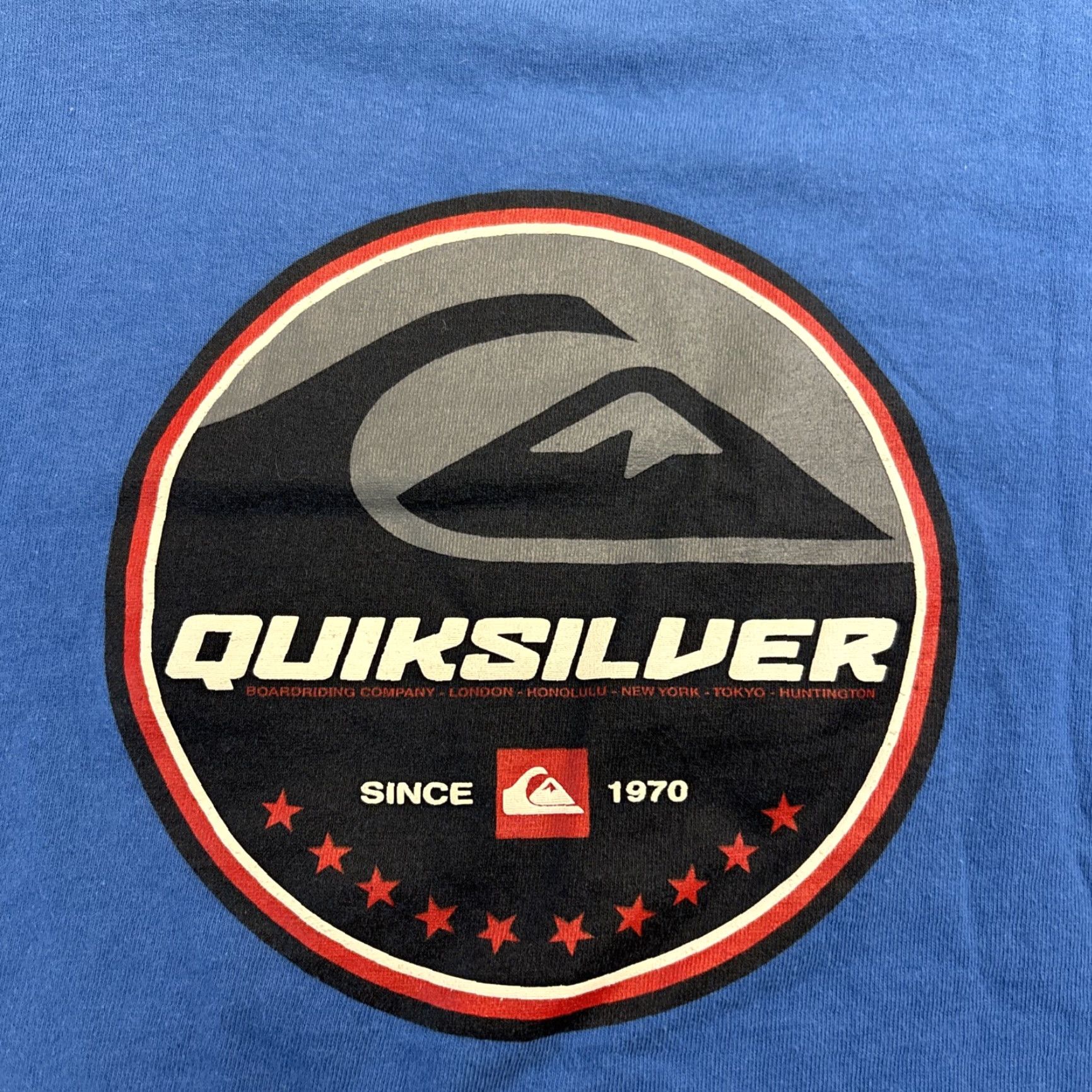 Quiksilver VINTAGE Quiksilver Long Sleeve T-Shirt Men’s XL Blue Sleeve Hits Shirt Mens XL Blue Skate T Shirt Size US XL / EU 56 / 4 - 7 Thumbnail