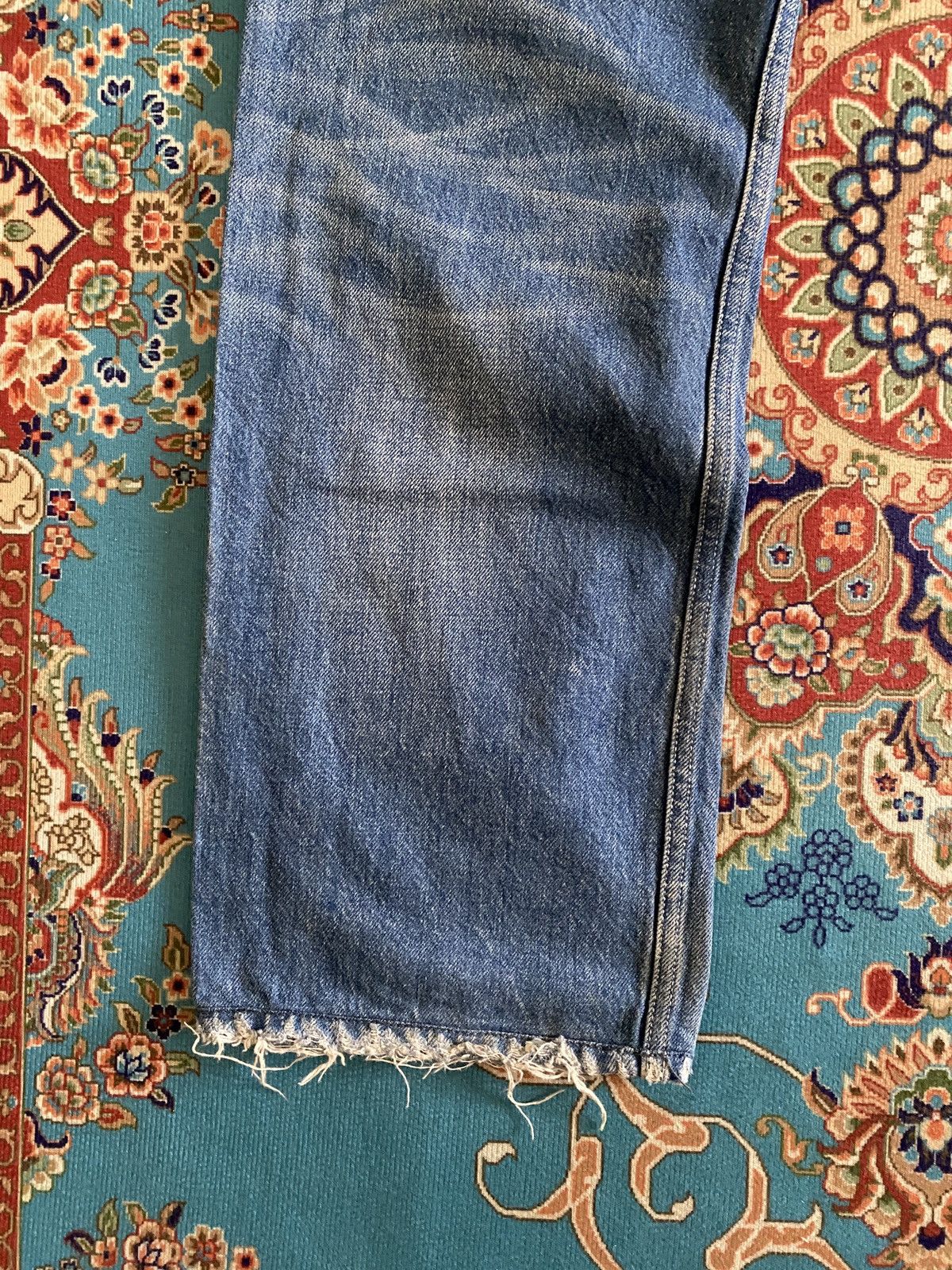 Diesel × Japanese Brand Diesel Loiku Fatigue Distressed Denim Size US 33 - 10 Thumbnail