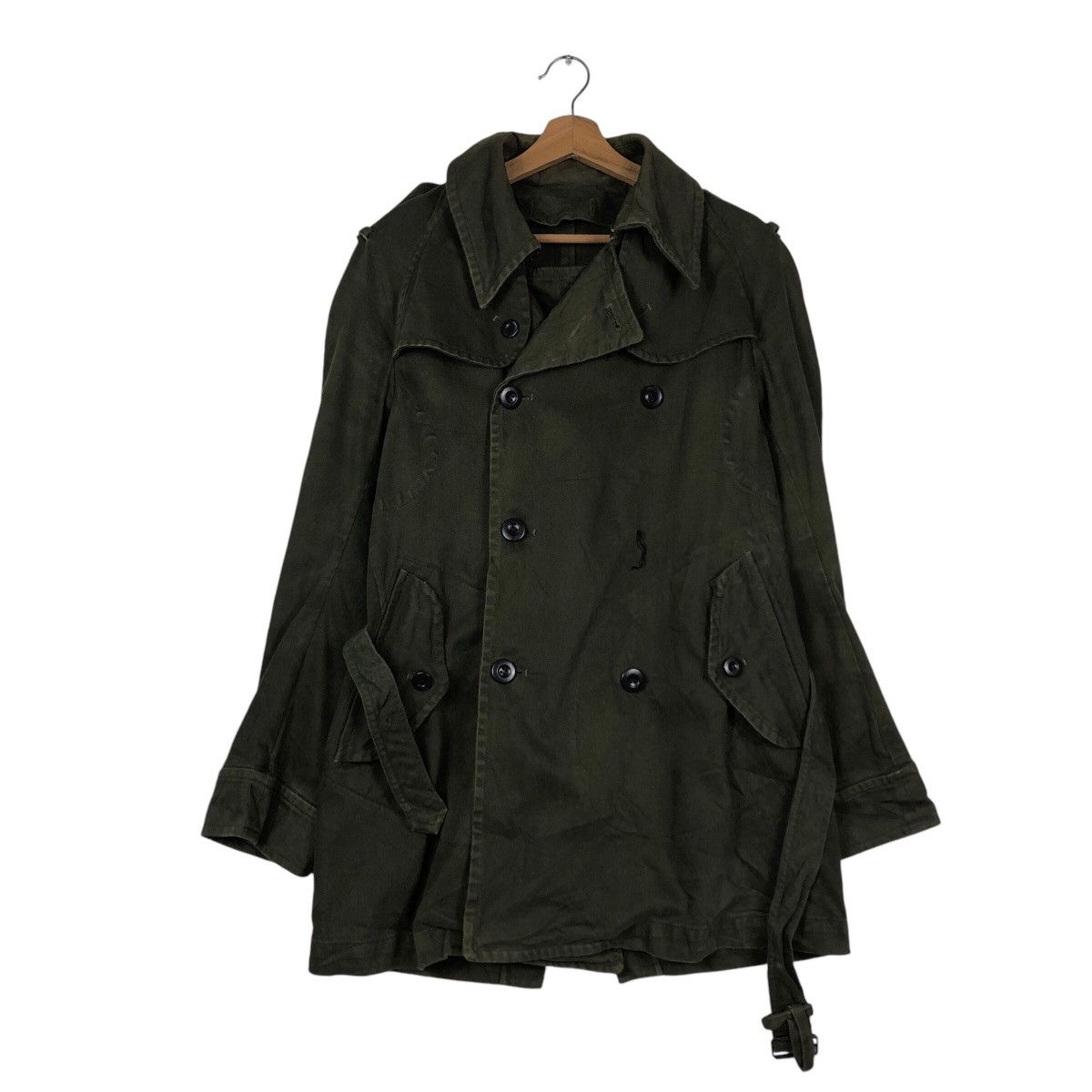 Beams Plus 📌Vintage Army Biker Jacket Beams Japan Issey Miyake Size US M / EU 48-50 / 2 - 2 Thumbnail