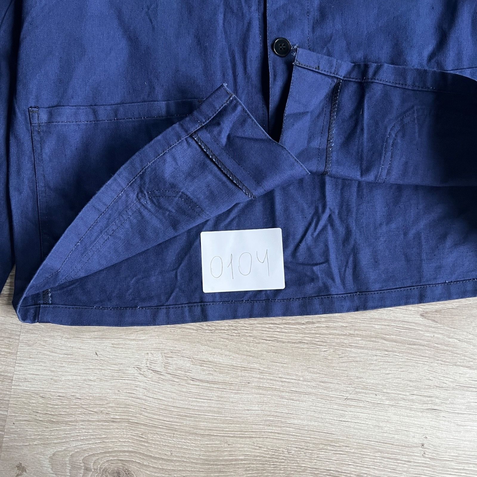 Vintage Vintage French Workwear Cotton Chore Utility Jacket 9758AC Size US M / EU 48-50 / 2 - 8 Thumbnail
