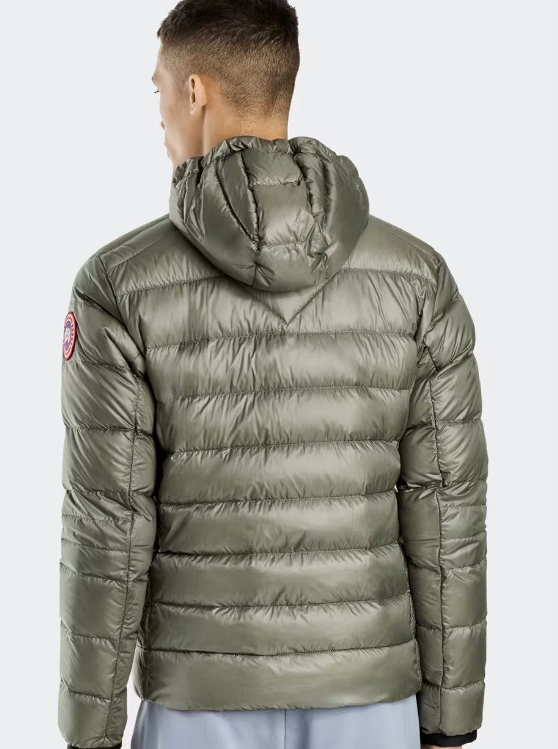 Canada Goose Crofton Hoodie Sagebrush Shiny Material Size US XXL / EU 58 / 5 - 3 Thumbnail