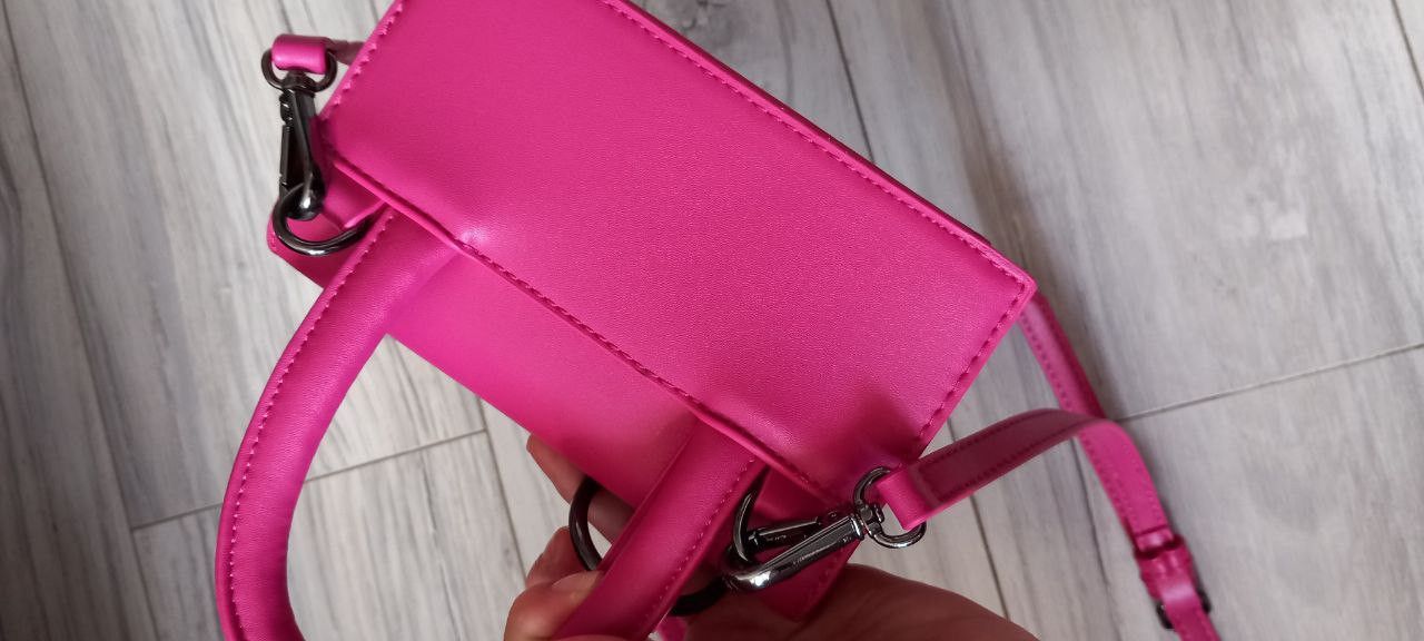 Buffalo London BUFFALO Muse Clap01 Crossbody Bag M Hot Pink Size ONE SIZE - 5 Thumbnail