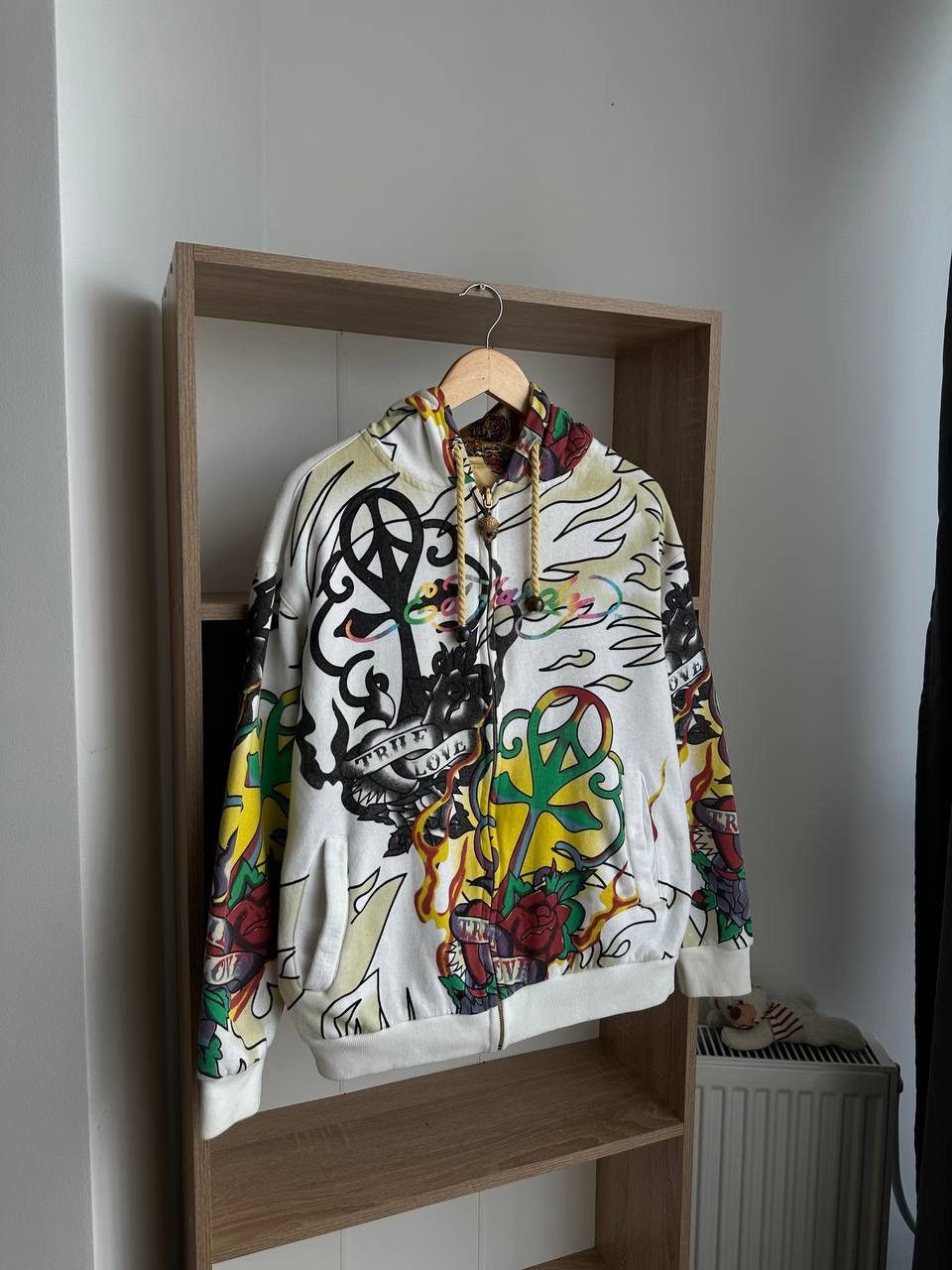 Christian Audigier × Ed Hardy × Vintage Vintage Ed Hardy Christian Audigier Hoodie Size US L / EU 52-54 / 3 - 17 Thumbnail
