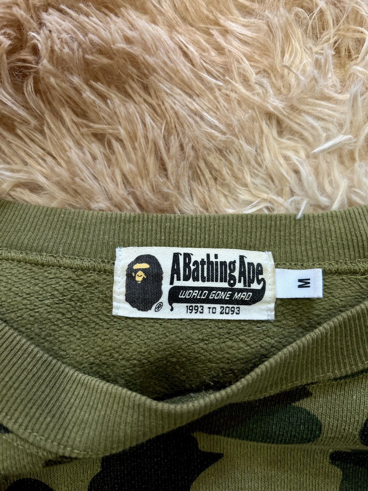 Bape 💥CRAZY💥 BAPE SHARK 1ST CAMO CREWNECK SWEATSHIRT Size US M / EU 48-50 / 2 - 9 Thumbnail