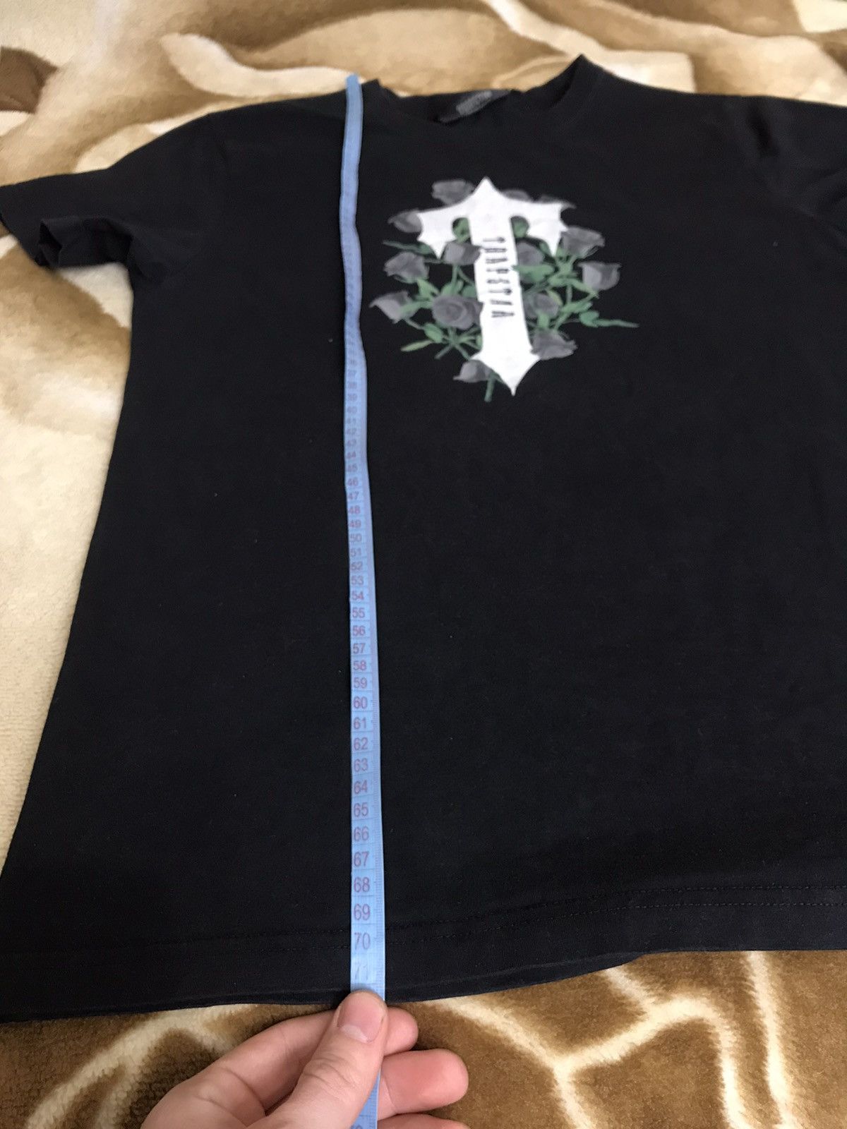 Vintage 🔥 Trapstar Big Logo Street Style Y2K Drill T Shirt Black Size US M / EU 48-50 / 2 - 12 Thumbnail