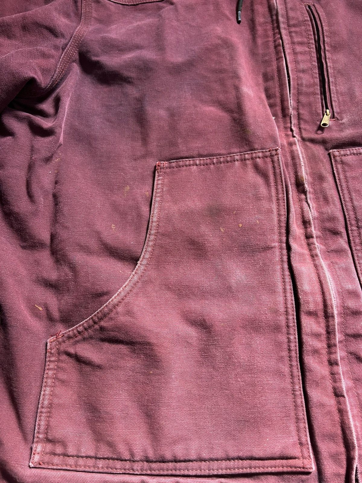 Carhartt Vintage y2k Carhartt Sun Faded Workwear Jacket Size US XL / EU 56 / 4 - 6 Thumbnail