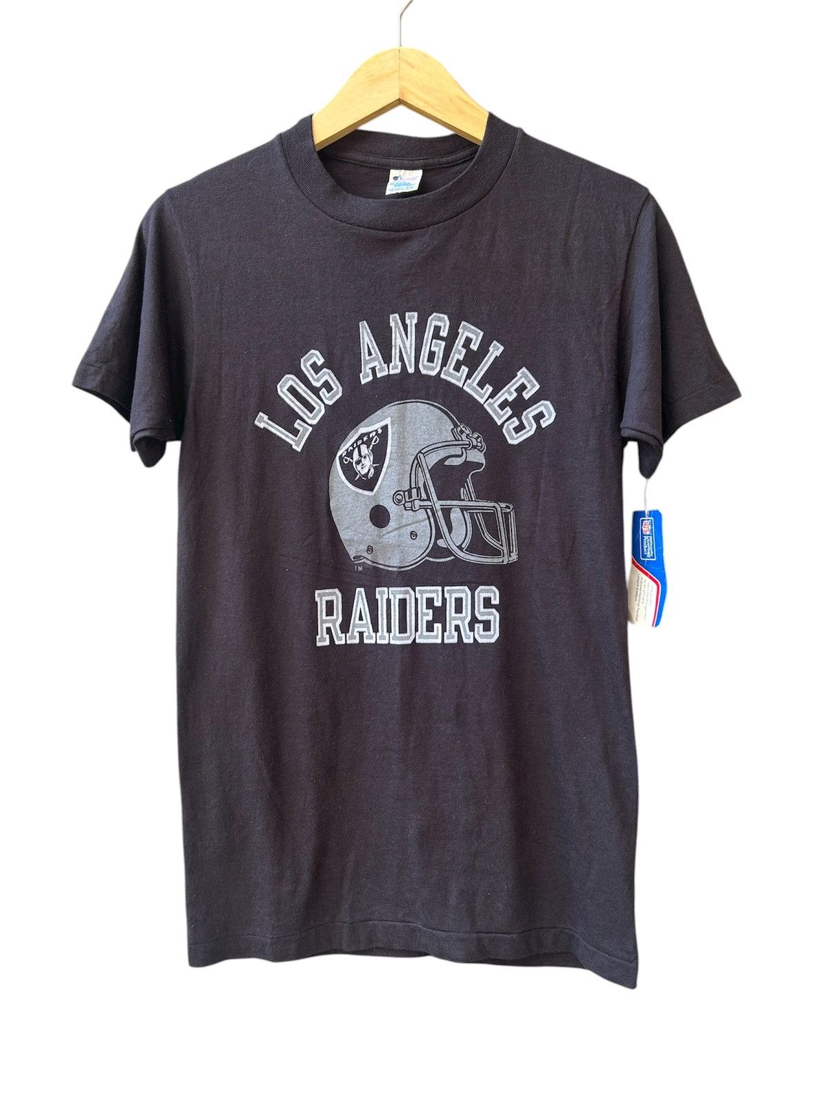 NFL Vintage 80’s Champion Los Angeles Raiders T-shirt Size US M / EU 48-50 / 2 - 1 Thumbnail