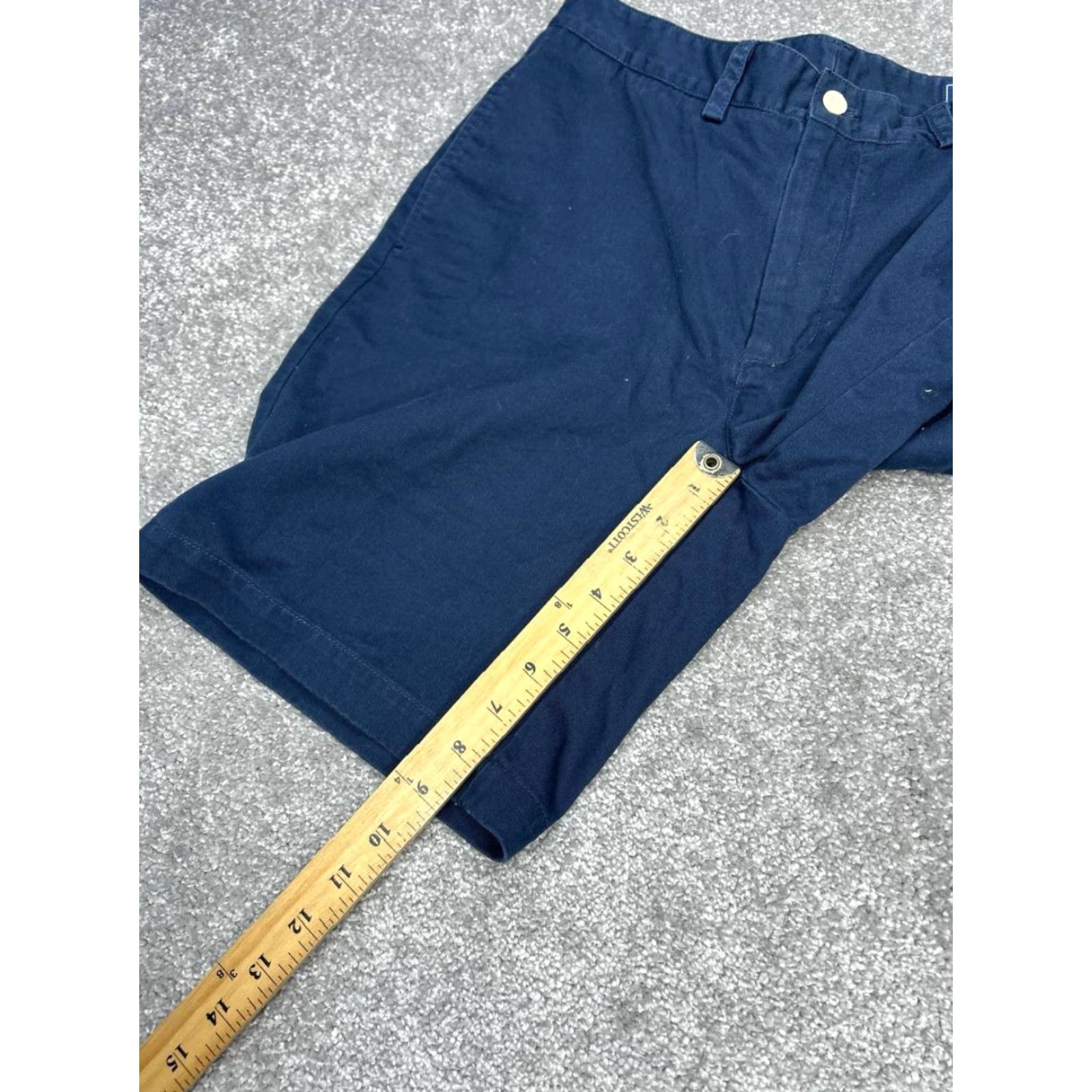 Vineyard Vines Vineyard Vines Club Chino Shorts Mens 30 Blue Cotton Twill Mid Rise Performance Short Size US 30 / EU 46 - 5 Thumbnail