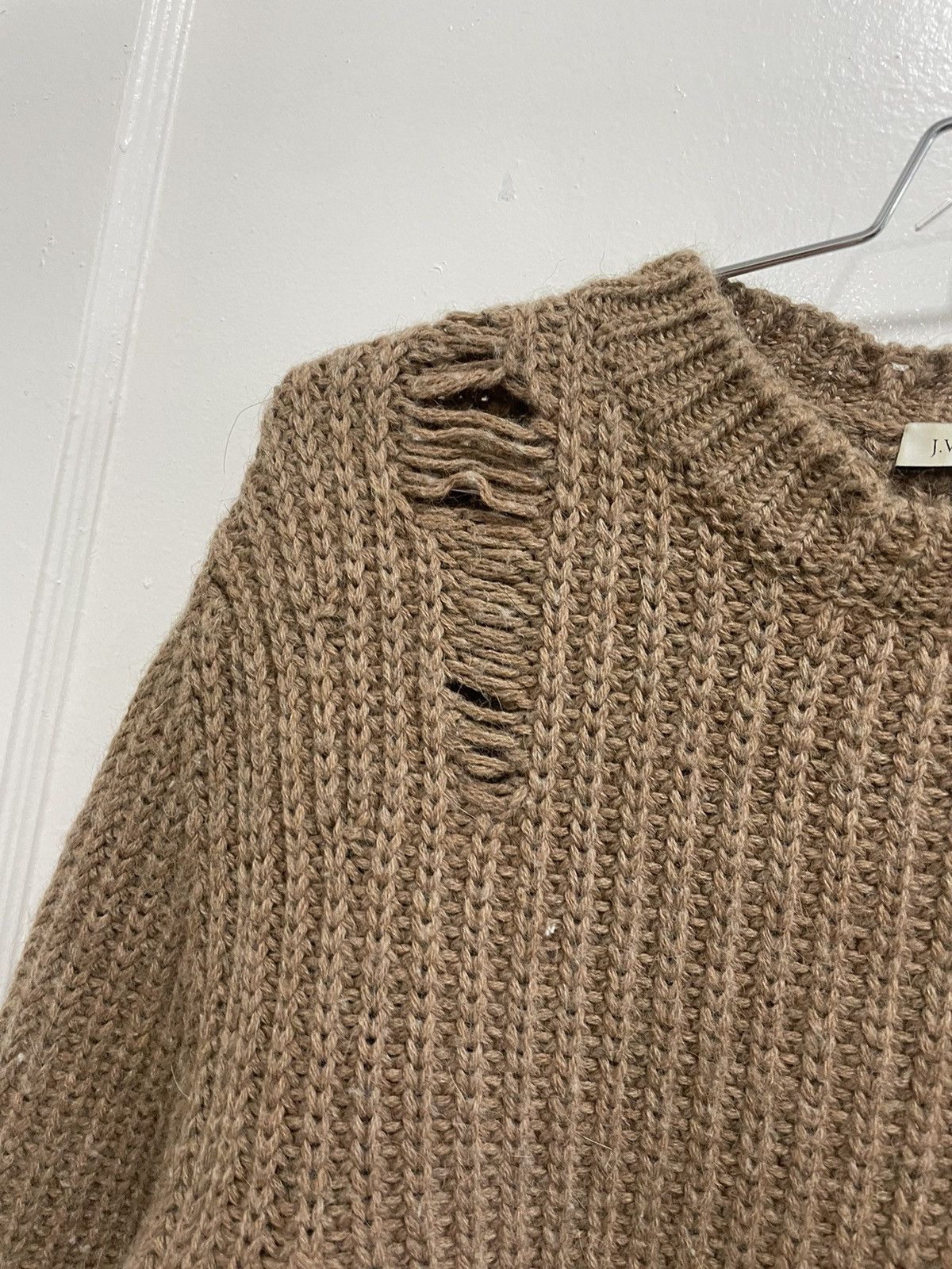 JW Anderson JW anderson oversized heavy knit brown wool/alpaca sweater Size US S / EU 44-46 / 1 - 2 Thumbnail