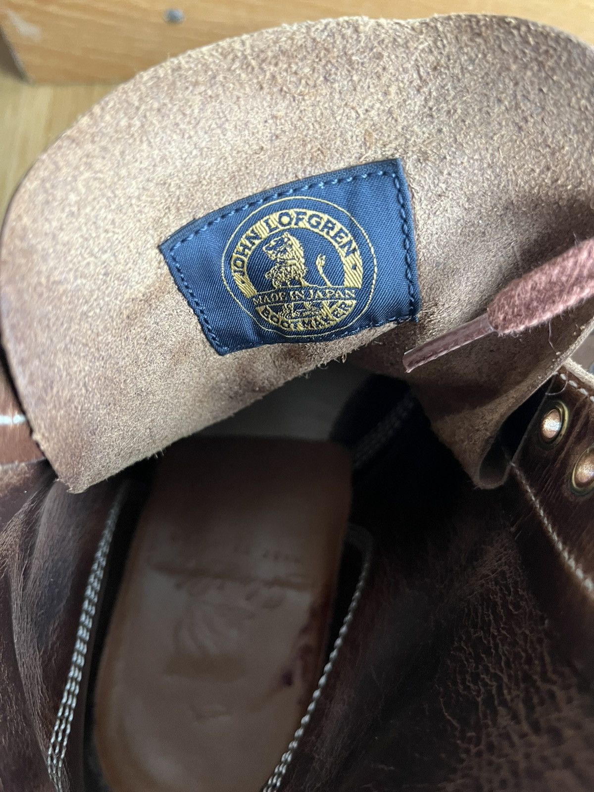 John Lofgren M-43 SERVICE SHOES NATURAL ROUGHOUT Size US 6.5 / EU 39-40 - 5 Thumbnail