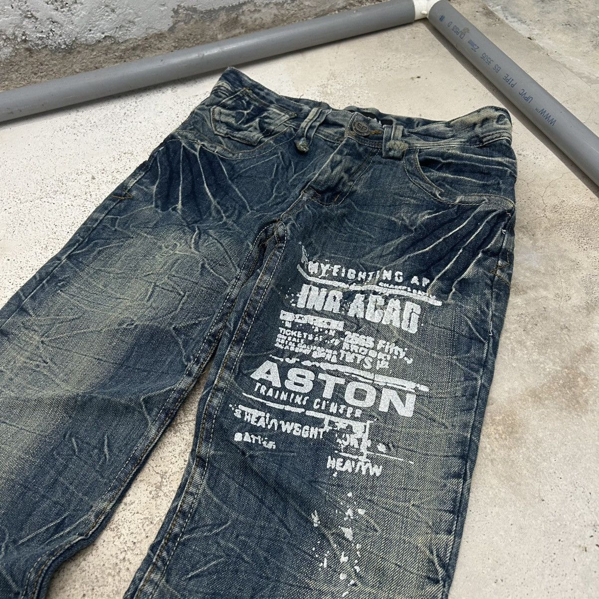 If Six Was Nine ASM jeans clawn marks streetwear jeans Size US 29 - 4 Thumbnail
