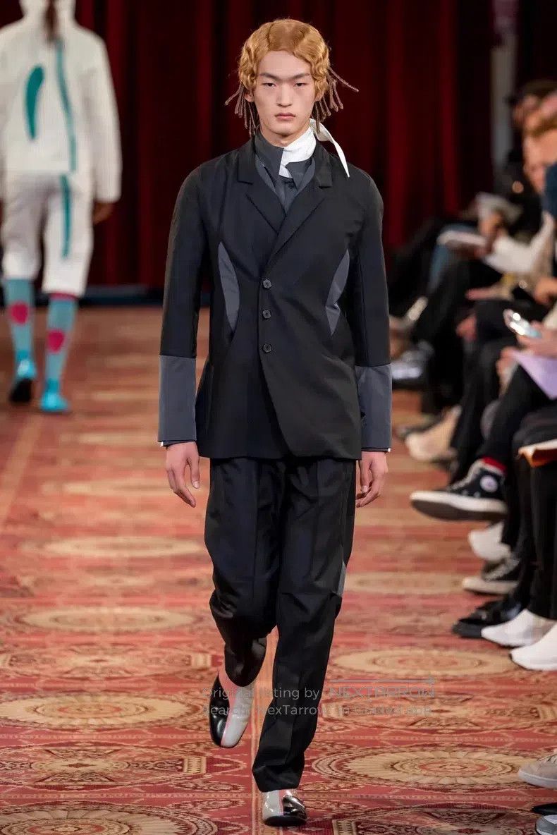Kiko Kostadinov Kiko Kostadinov size L Aristides 20SS Black Suit Jacket Size 38S - 4 Thumbnail
