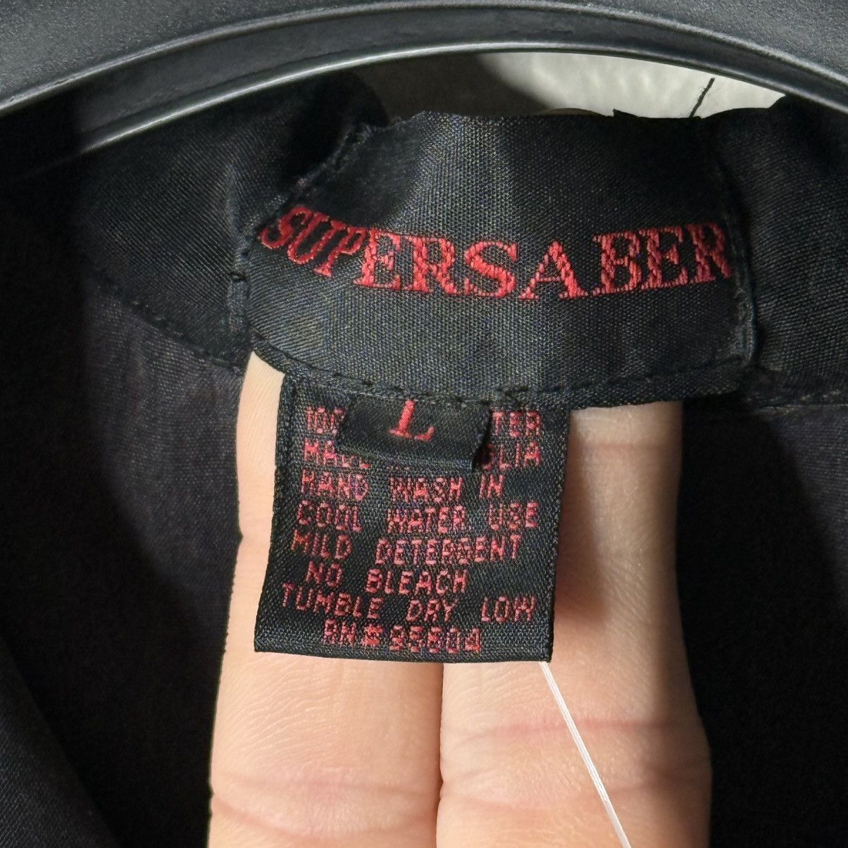 Other Supersaber Flame Shirt Las Vegas Point Zero Black Orange L Size US L / EU 52-54 / 3 - 11 Thumbnail