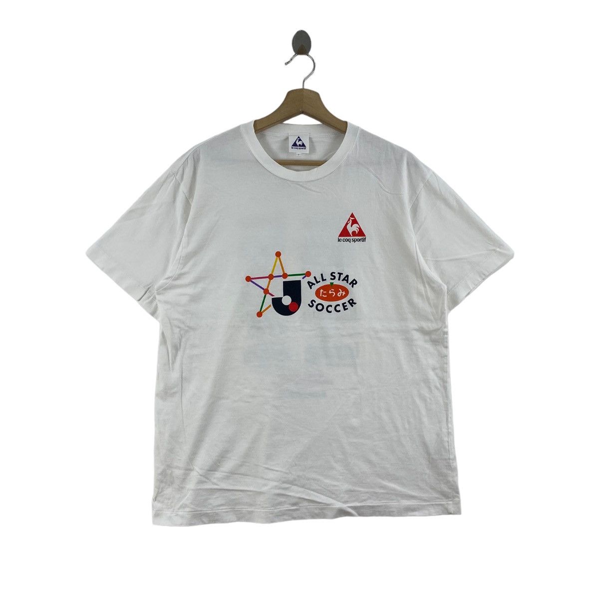 Le Coq Sportif × Vintage Vintage LE COQ SPORTIF 2000 J.league Tarami All Star Soccer Size US M / EU 48-50 / 2 - 3 Thumbnail