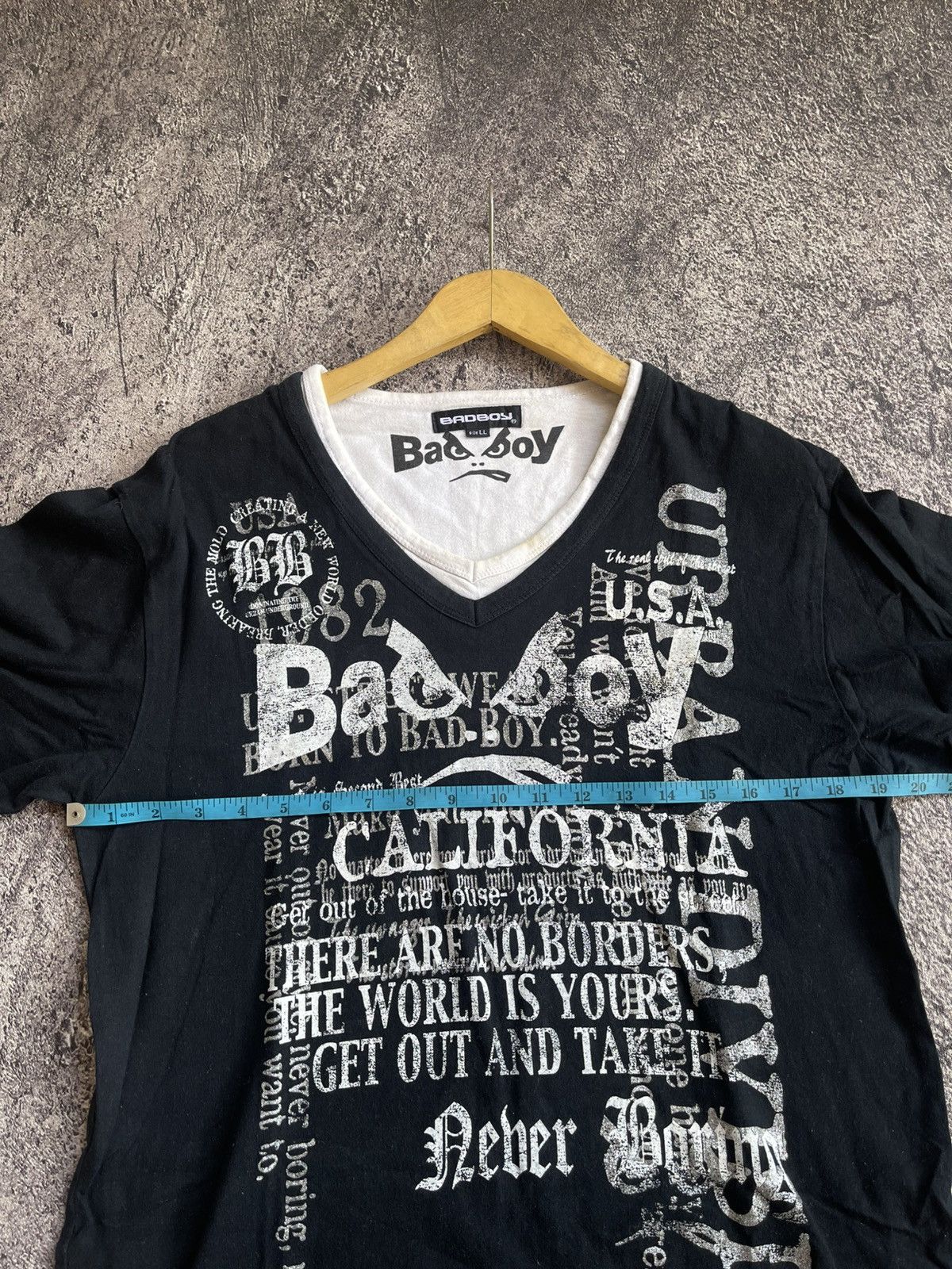 Hysteric Glamour × If Six Was Nine × Japanese Brand Y2k Bad boy double layer tshirt Size US L / EU 52-54 / 3 - 6 Thumbnail
