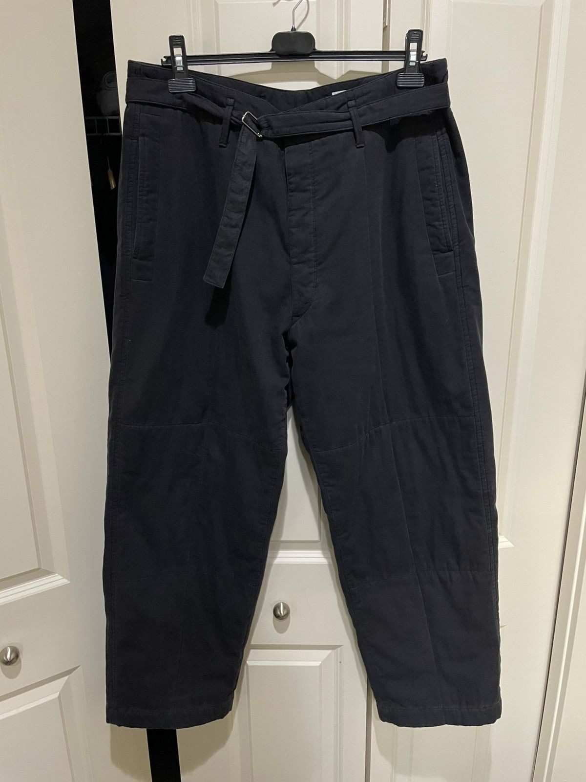 Lemaire Belted twisted pants
