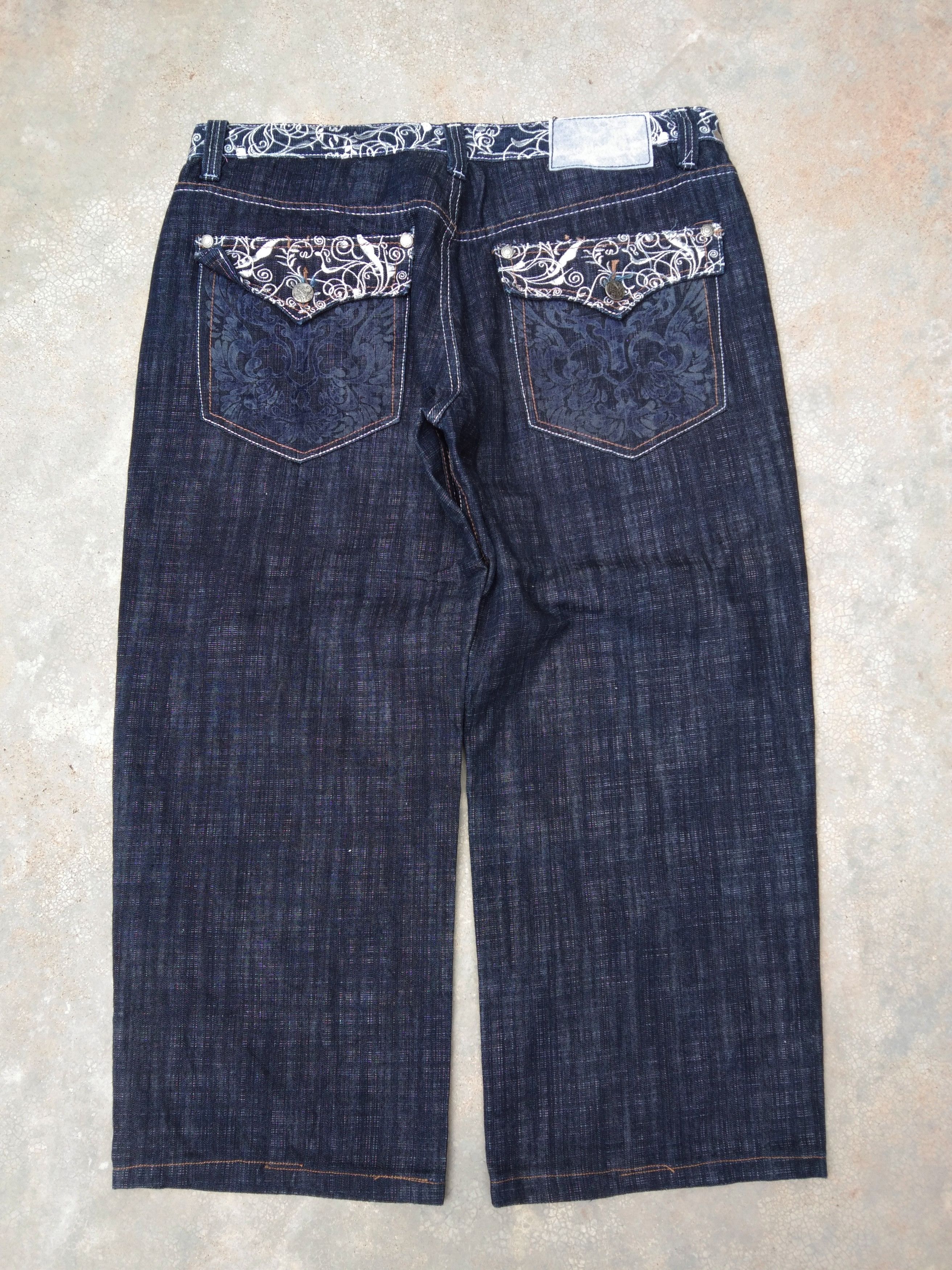 Jean Vintage Y2k Baggy Jeans 38x26 Size US 38 / EU 54 - 1 Thumbnail