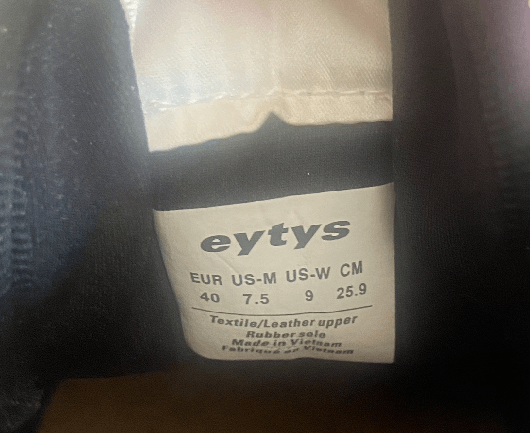 Eytys Eytys Jet Combo Sneaker Size US 7 / EU 40 - 8 Thumbnail