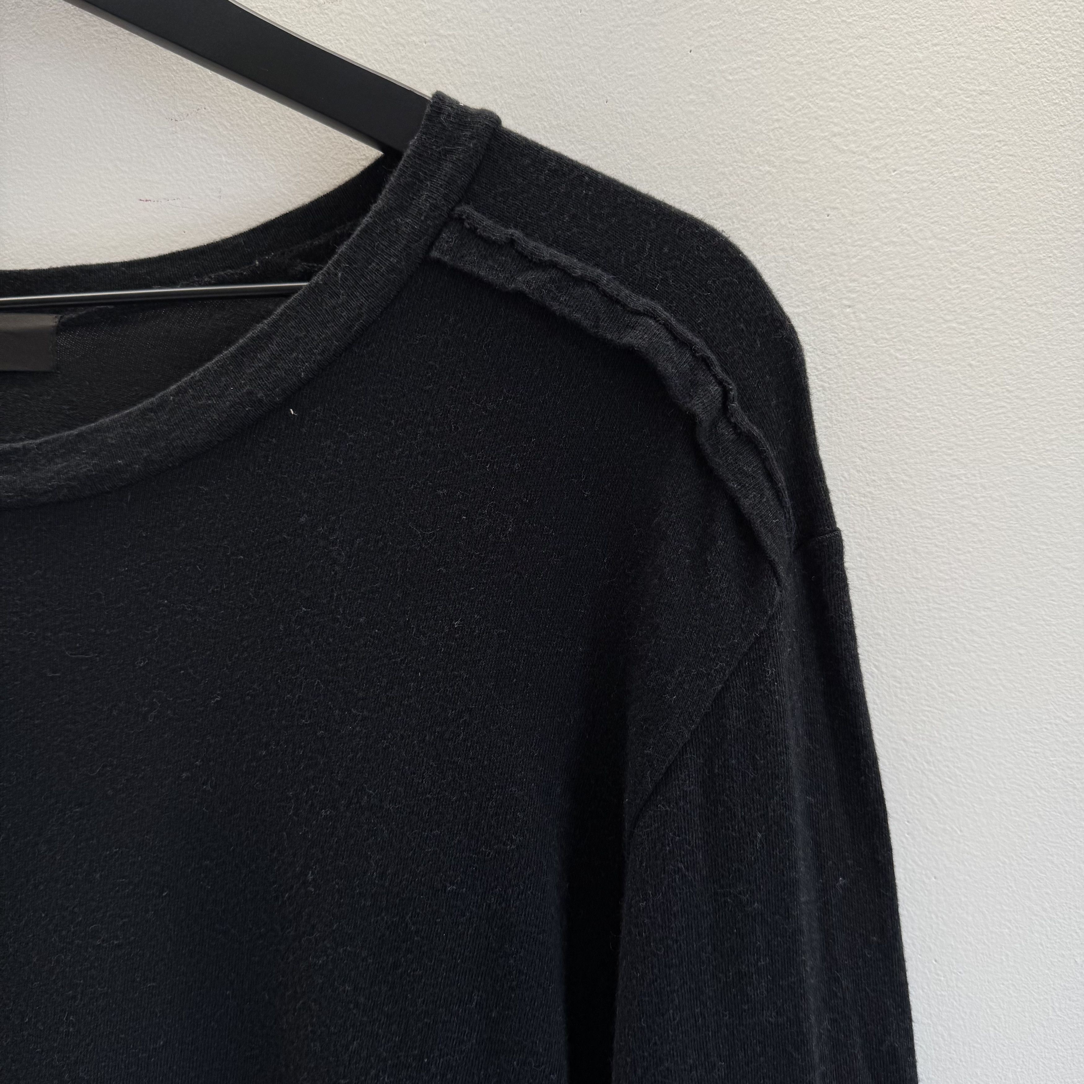 Yohji Yamamoto Y's Yohji Yamamoto Long Sleeve T-Shirt Size US L / EU 52-54 / 3 - 8 Thumbnail