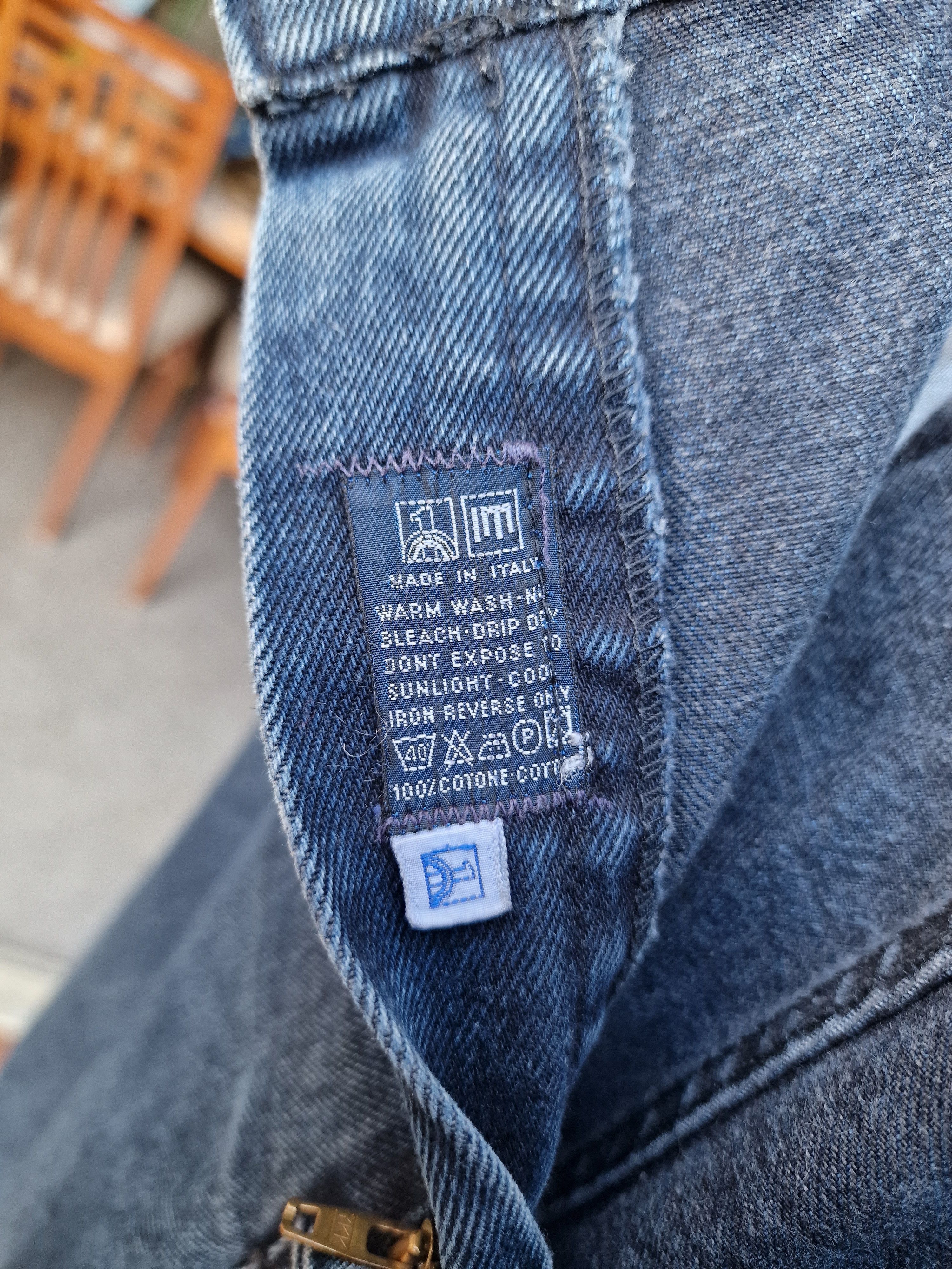 Valentino Rare Valentino Garavani 90s Straight Leg Denim Jeans Size US 32 / EU 48 - 7 Thumbnail