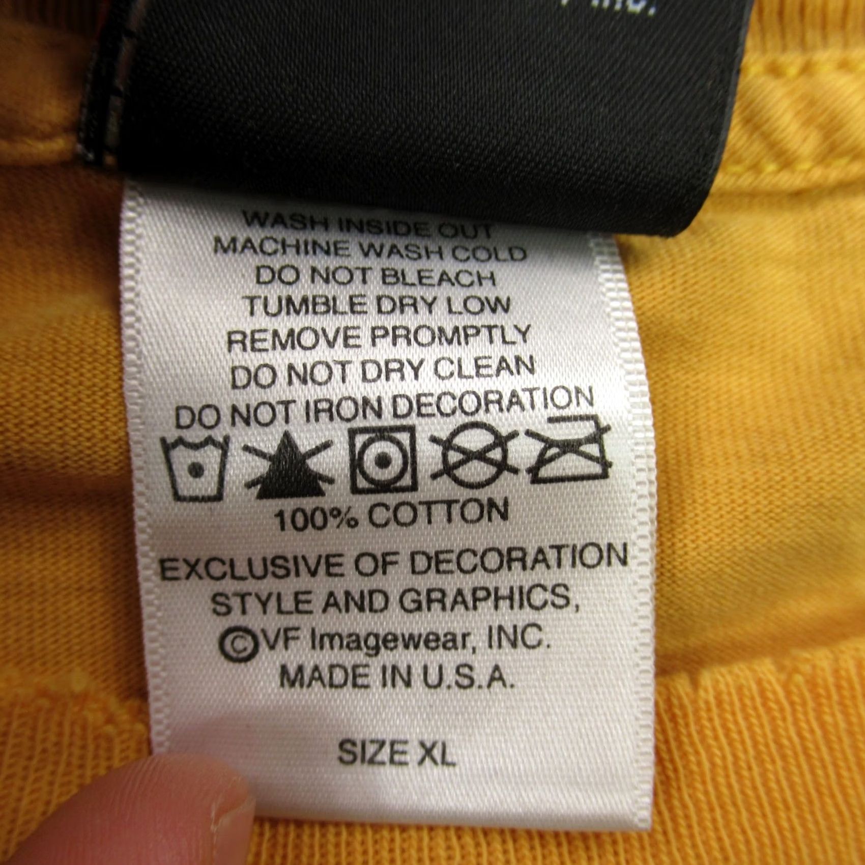 Harley Davidson Harley-Davidson Shirt XL Mens Short Sleeve Crew Neck Yellow Ellington CT Size US XL / EU 56 / 4 - 5 Thumbnail