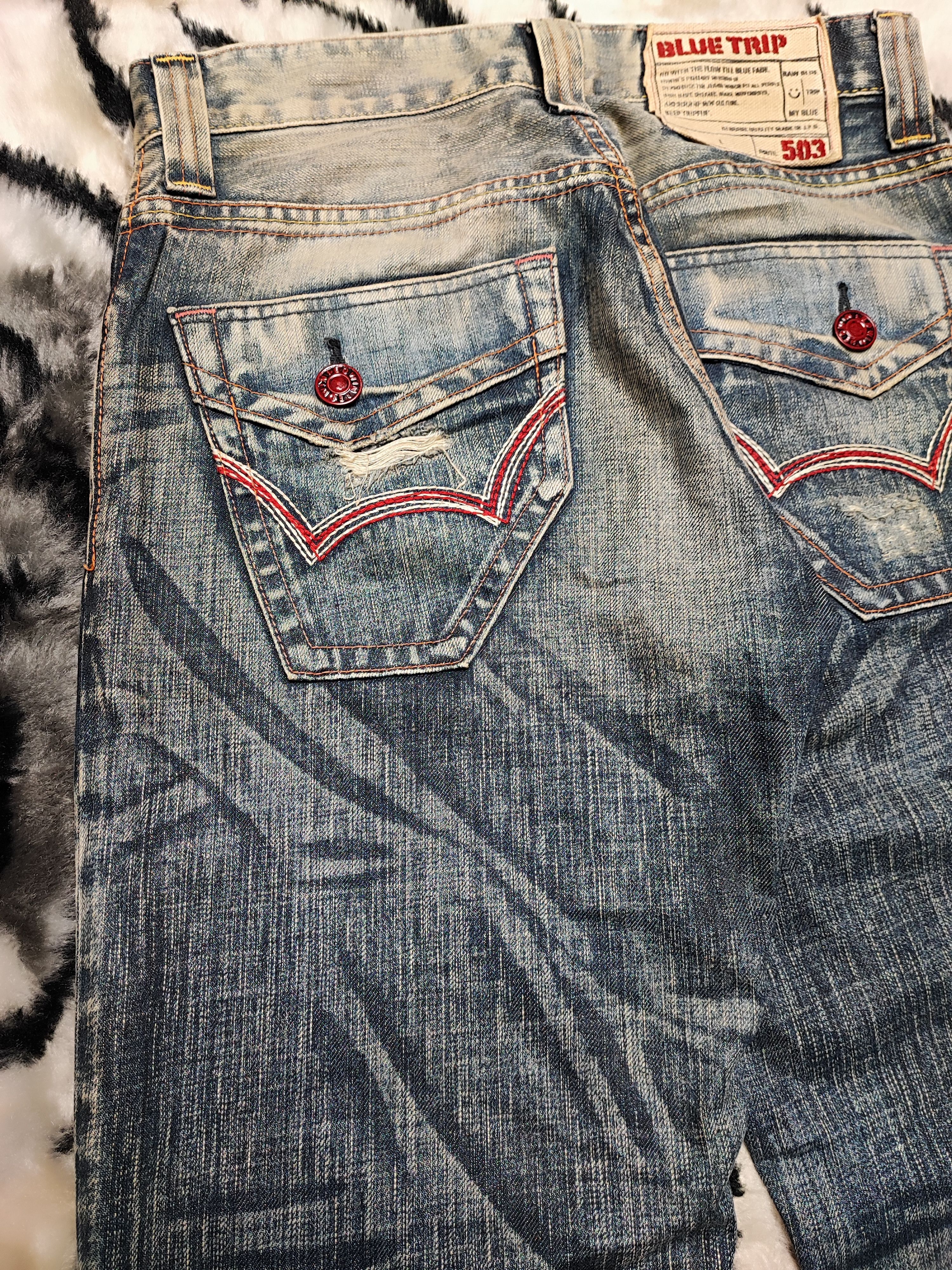 Edwin × Japanese Brand Flare Bootcut by Edwin Blue Trip Size US 30 / EU 46 - 12 Thumbnail