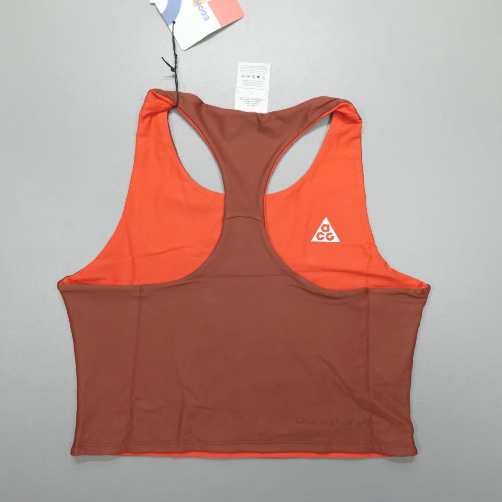 Nike Nike Dri-FIT Tank Reversible Women's Size L Orange Sleeveless Racerback Scoop Neck Nike ACG "Tree Frog" HJ0252-245 Size ONE SIZE - 7 Thumbnail
