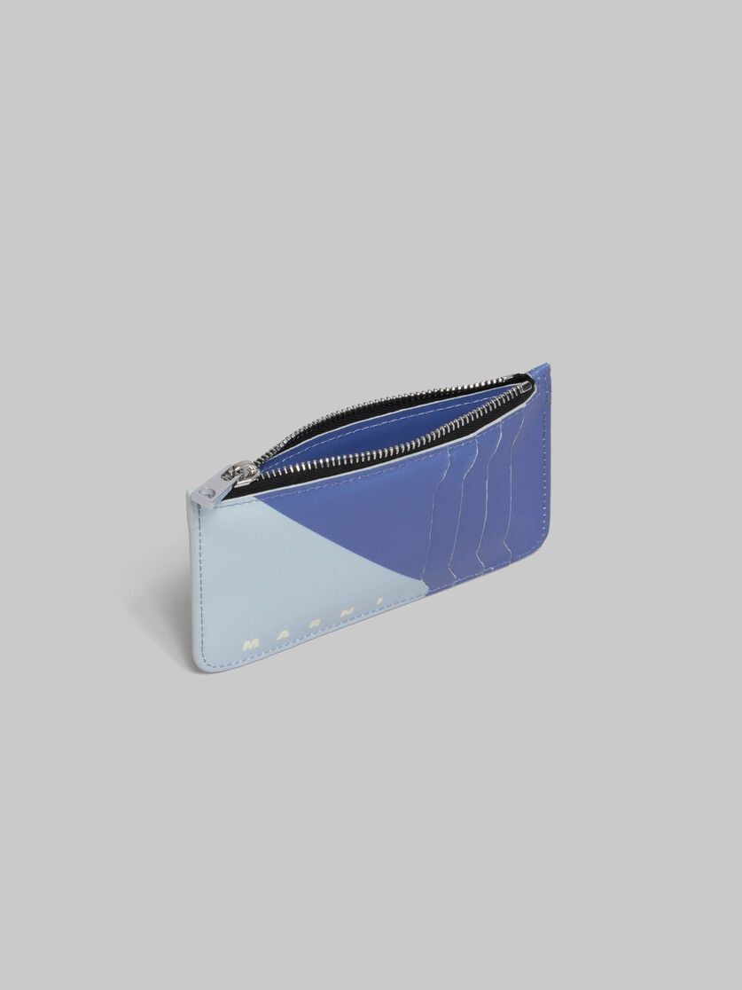 Marni o1f1d3z0725 Size: OS / Tribeca Card Case in Purple & Blue Size ONE SIZE - 4 Thumbnail