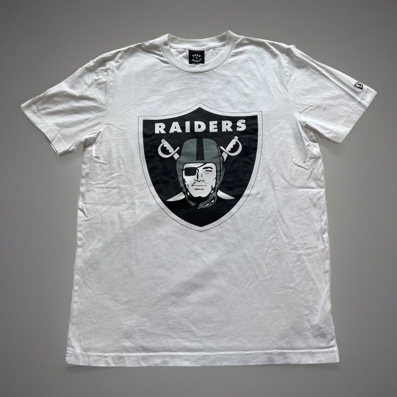 Born X Raised Born X Raised x New Era Raiders Mens L T-Shirt Las Vegas NFL Size US L / EU 52-54 / 3 - 2 Thumbnail