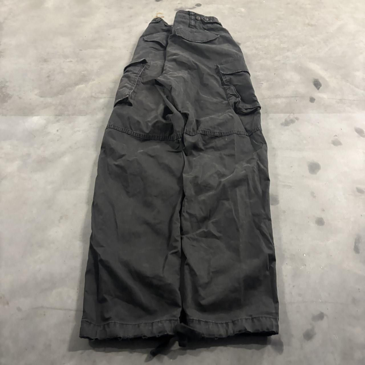 Vintage Crazy Vintage Y2K/2000s Grunge Black Streetwear Cargo Pants! 30x32 Size US 30 / EU 46 - 4 Thumbnail