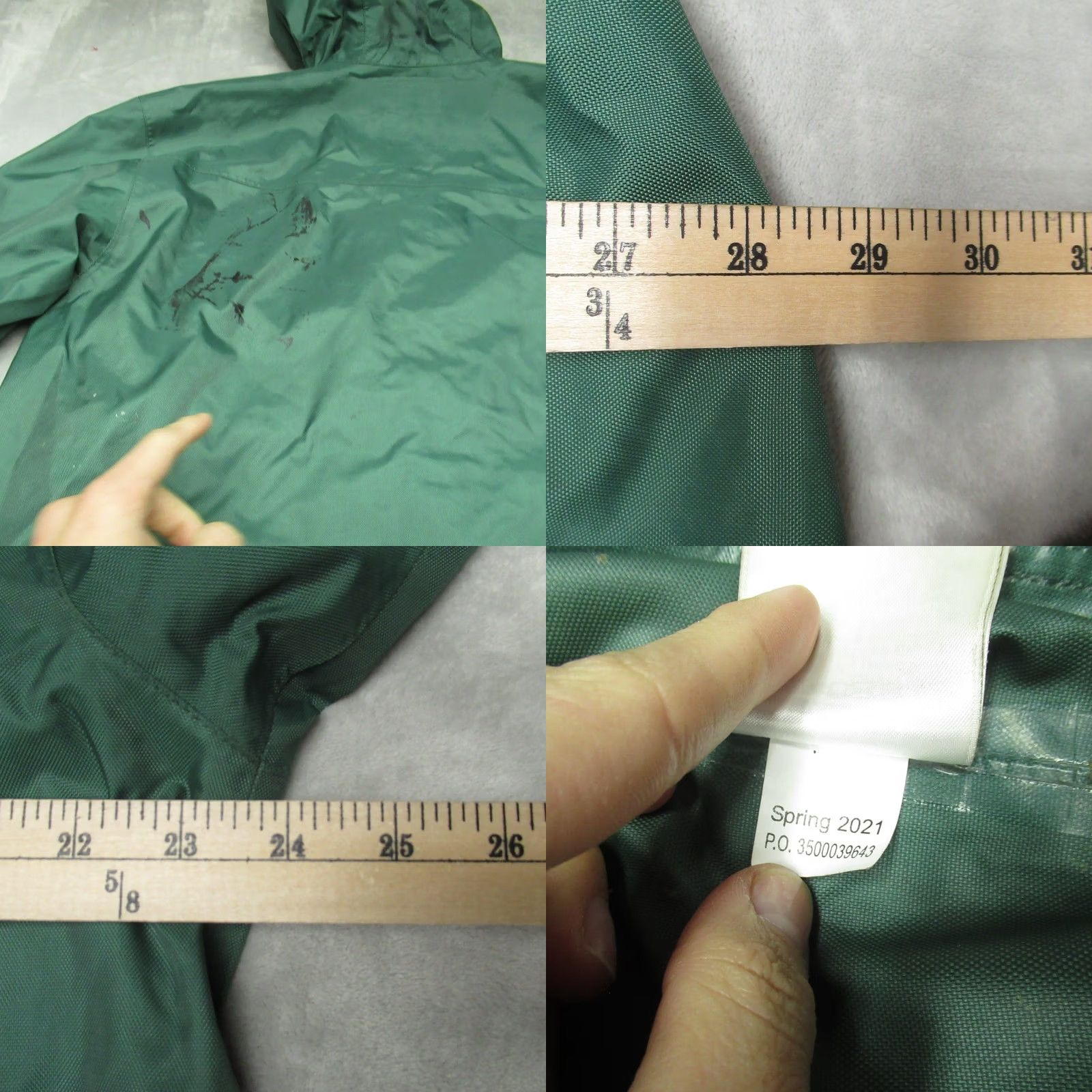 Carhartt Carhartt Jacket Mens Medium Green Storm Defender Loose Fit Hooded Work Size US M / EU 48-50 / 2 - 9 Thumbnail