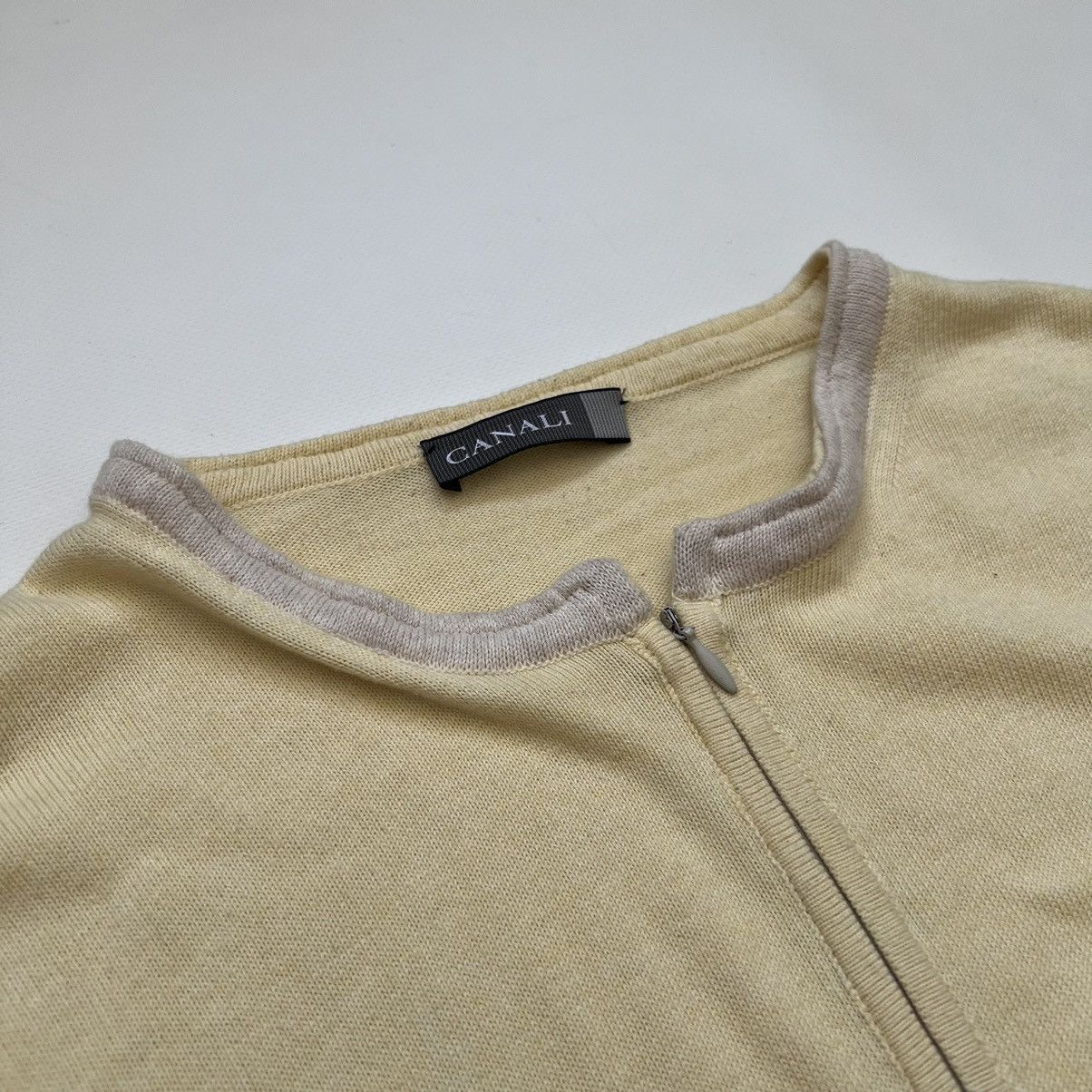 Canali × Vintage Vintage Canali Pima cotton pullover Size US M / EU 48-50 / 2 - 3 Thumbnail