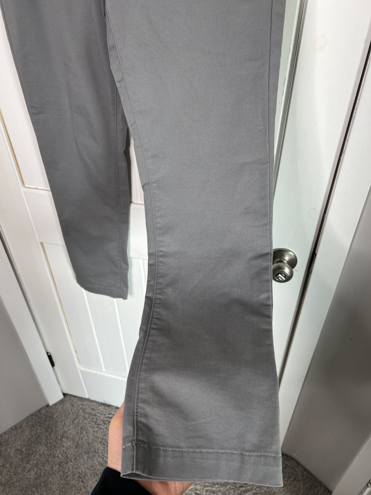 Express Express Skinny Fit Hayden Pants - Grey 33 X 32 Size US 33 - 2 Thumbnail
