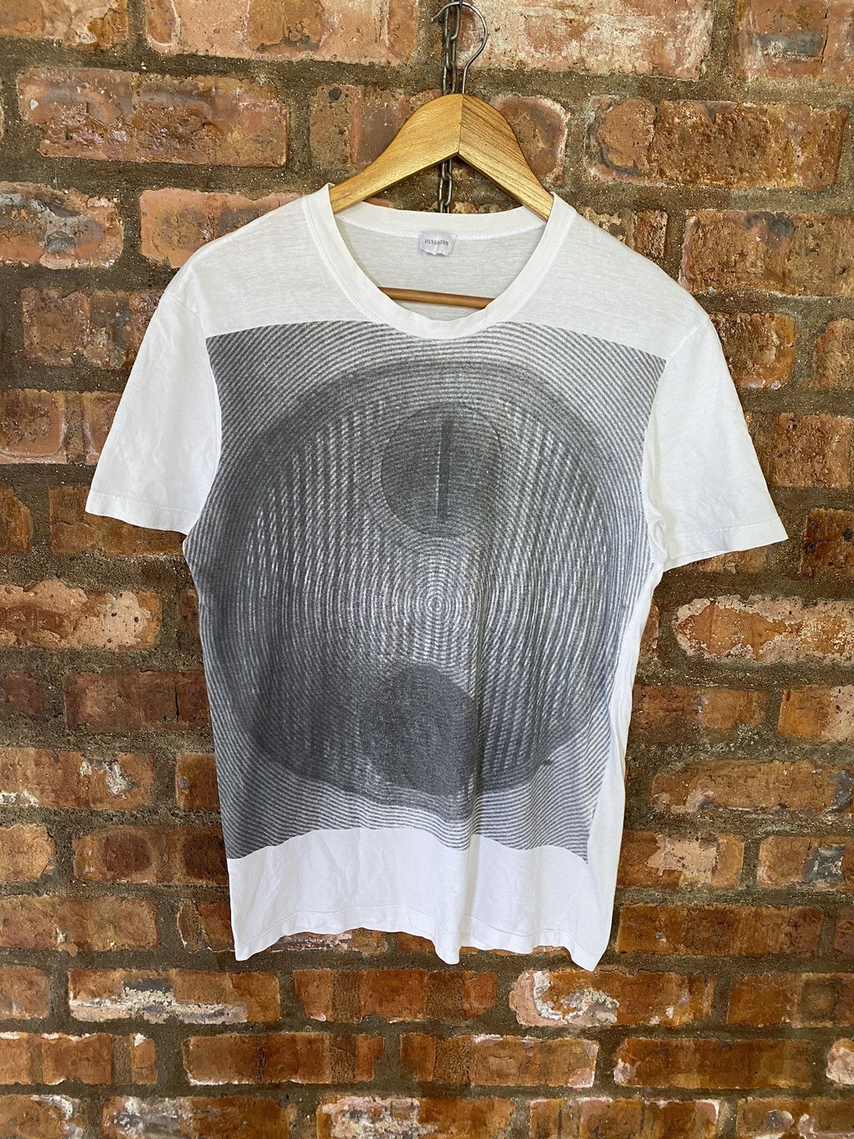 Jil Sander Vtg Jil Sander psychedelic illusion tee Size US M / EU 48-50 / 2 - 2 Thumbnail