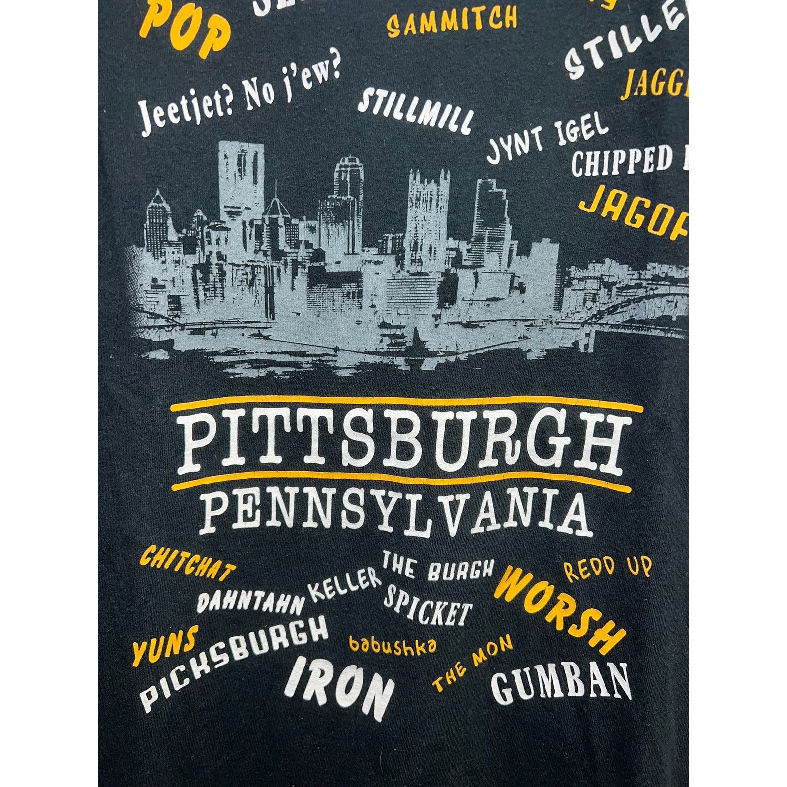 Gildan Vintage Pittsburgh Shirt Pennsylvania Graphic City Tee M Size US M / EU 48-50 / 2 - 4 Thumbnail