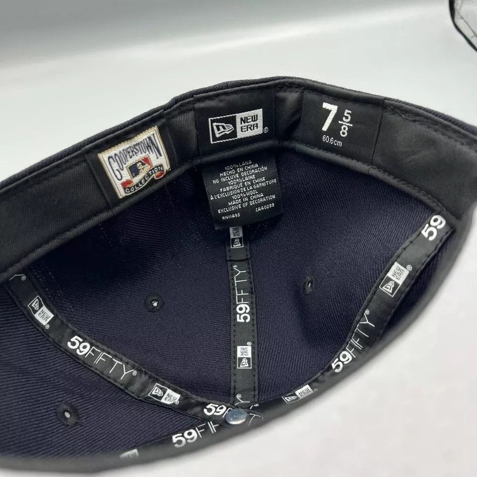 New Era New York Yankees Hat Men 7 5/8 Black World Series Fitted Cap Size ONE SIZE - 6 Thumbnail