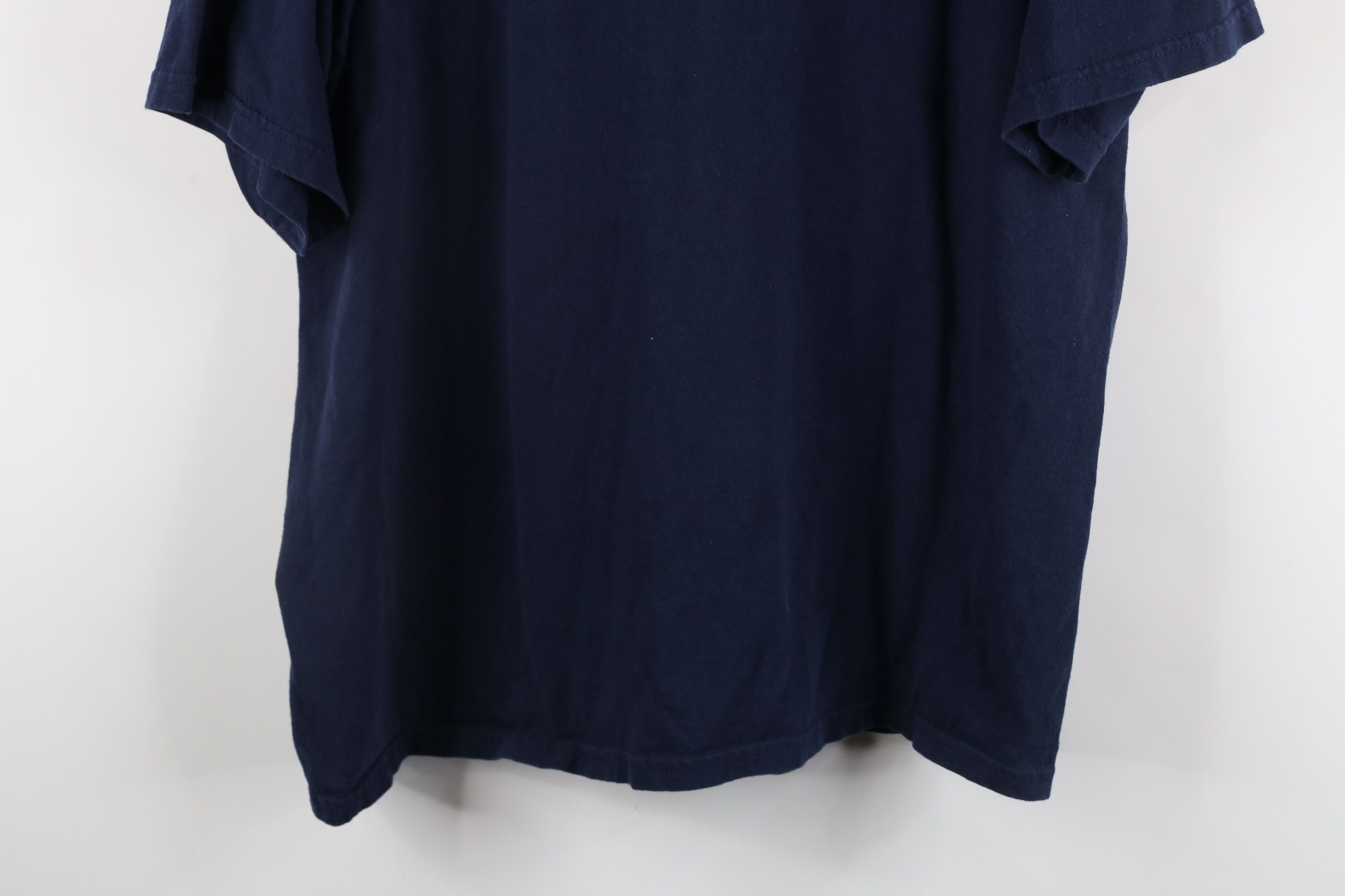 Vintage Vintage 90s Out University of Michigan Football T-Shirt Blue Size US XL / EU 56 / 4 - 9 Thumbnail