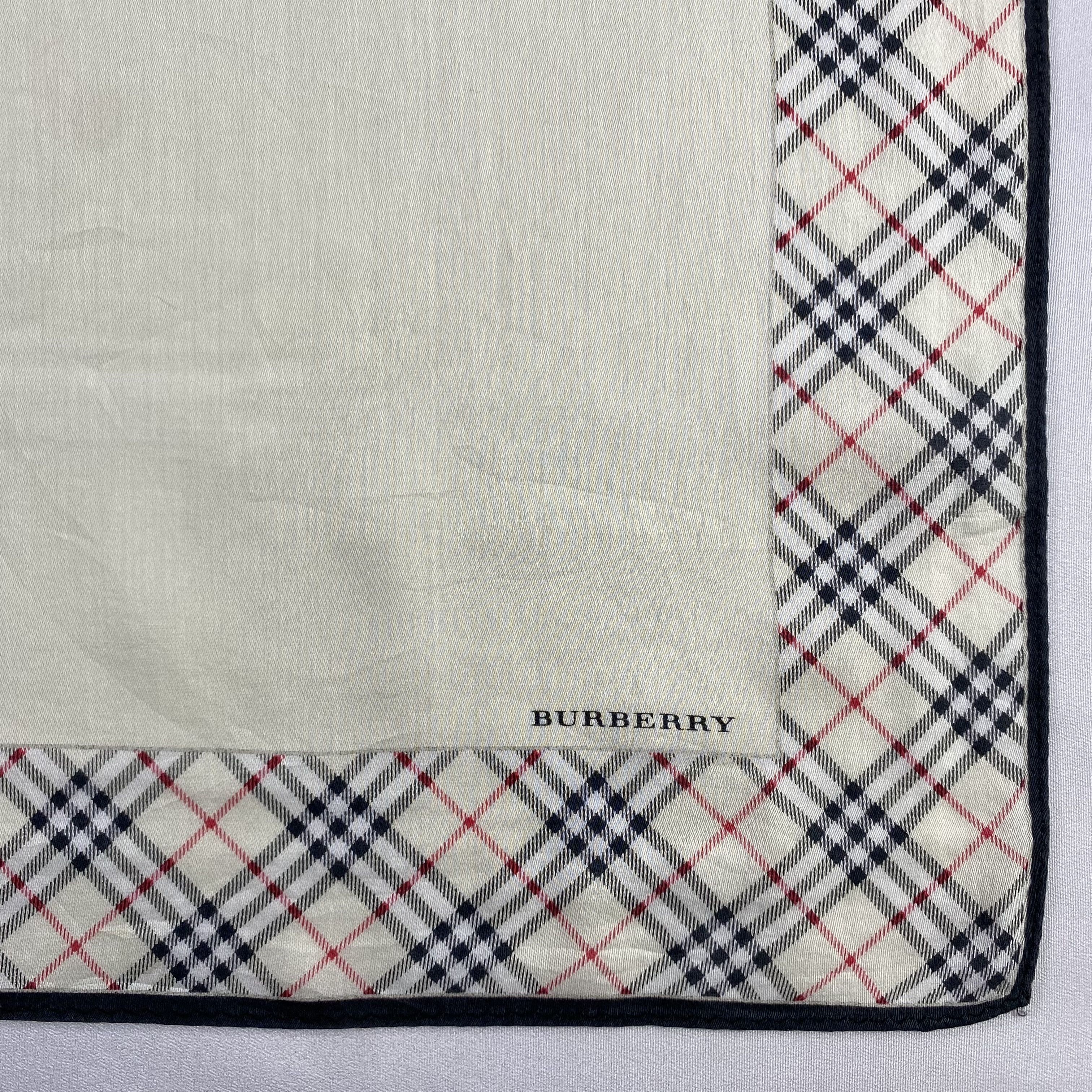 Burberry × Vintage Burberry Handkerchief / Neckerchief / Bandana-P983 Size ONE SIZE - 3 Thumbnail