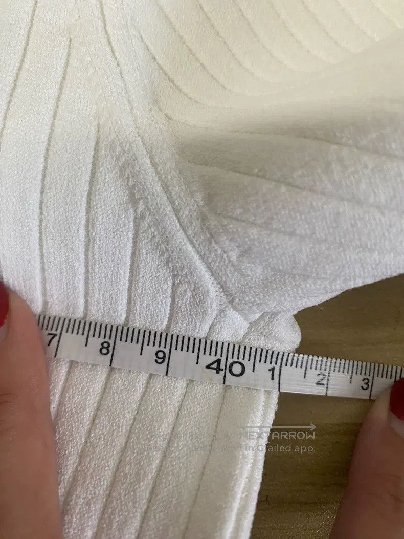 Valentino Valentino White knitwear Size L / US 10 / IT 46 - 7 Thumbnail