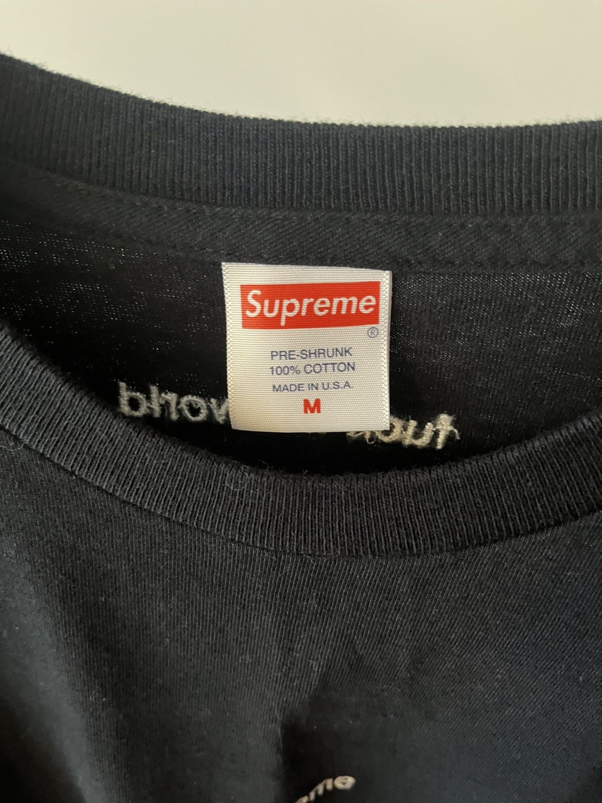 Supreme Supreme Fuck the World tee Size US M / EU 48-50 / 2 - 3 Thumbnail