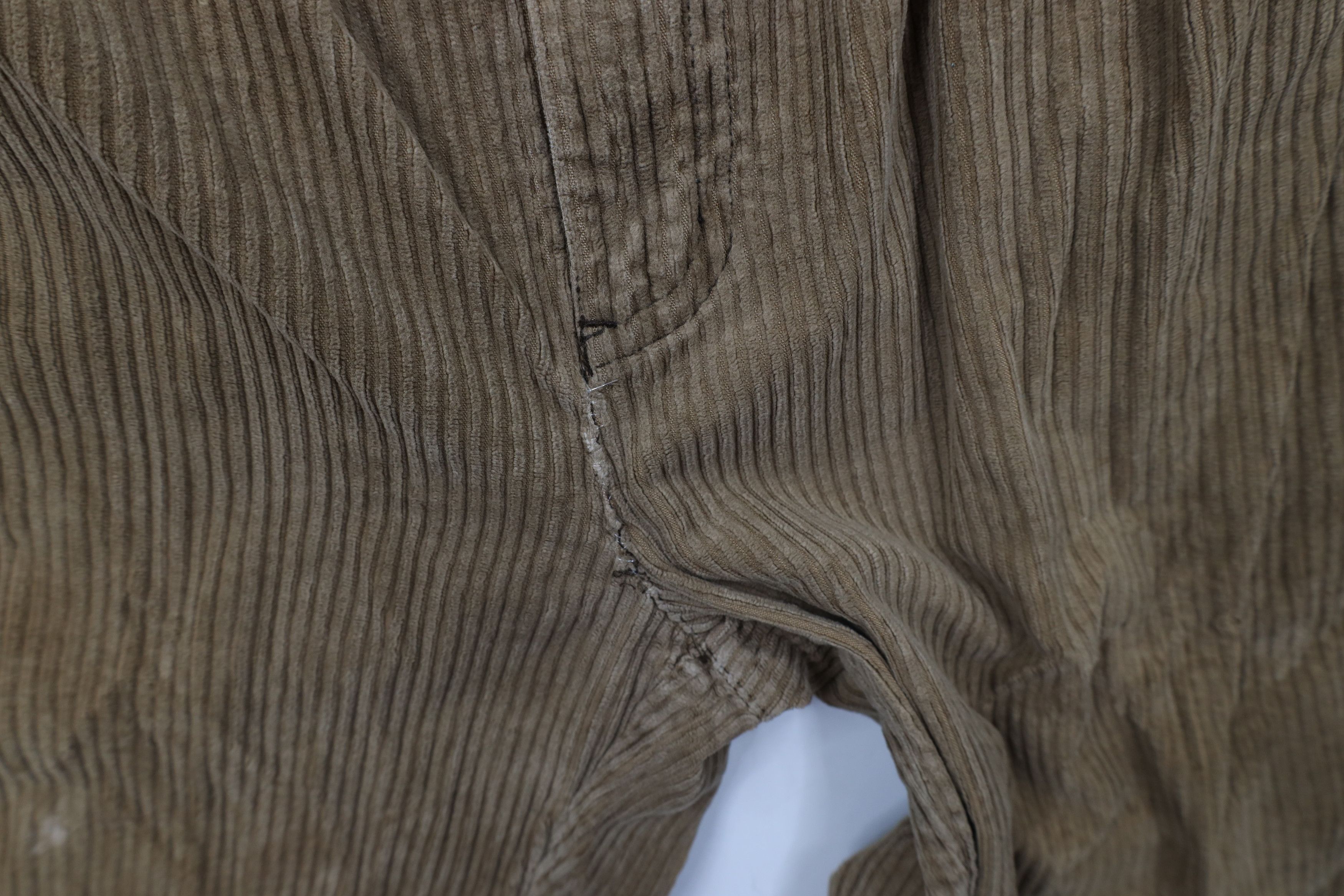 Vintage Vintage 90s Streetwear Wide Leg Corduroy Chino Pants Brown Size US 38 / EU 54 - 7 Thumbnail