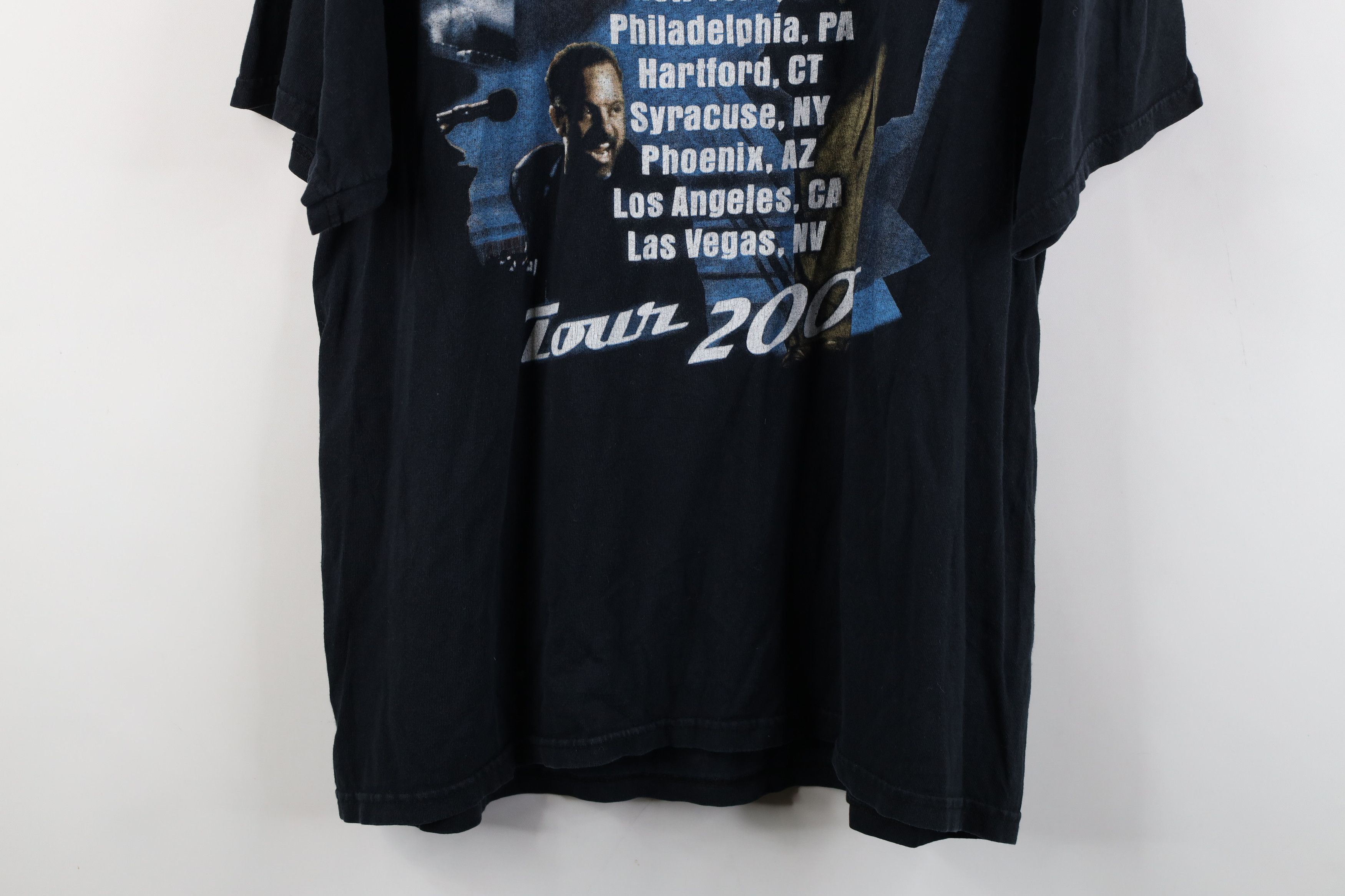 Vintage Vintage Y2K 2006 My Lives Tour Billy Joel Band T-Shirt Black Size US XL / EU 56 / 4 - 13 Thumbnail