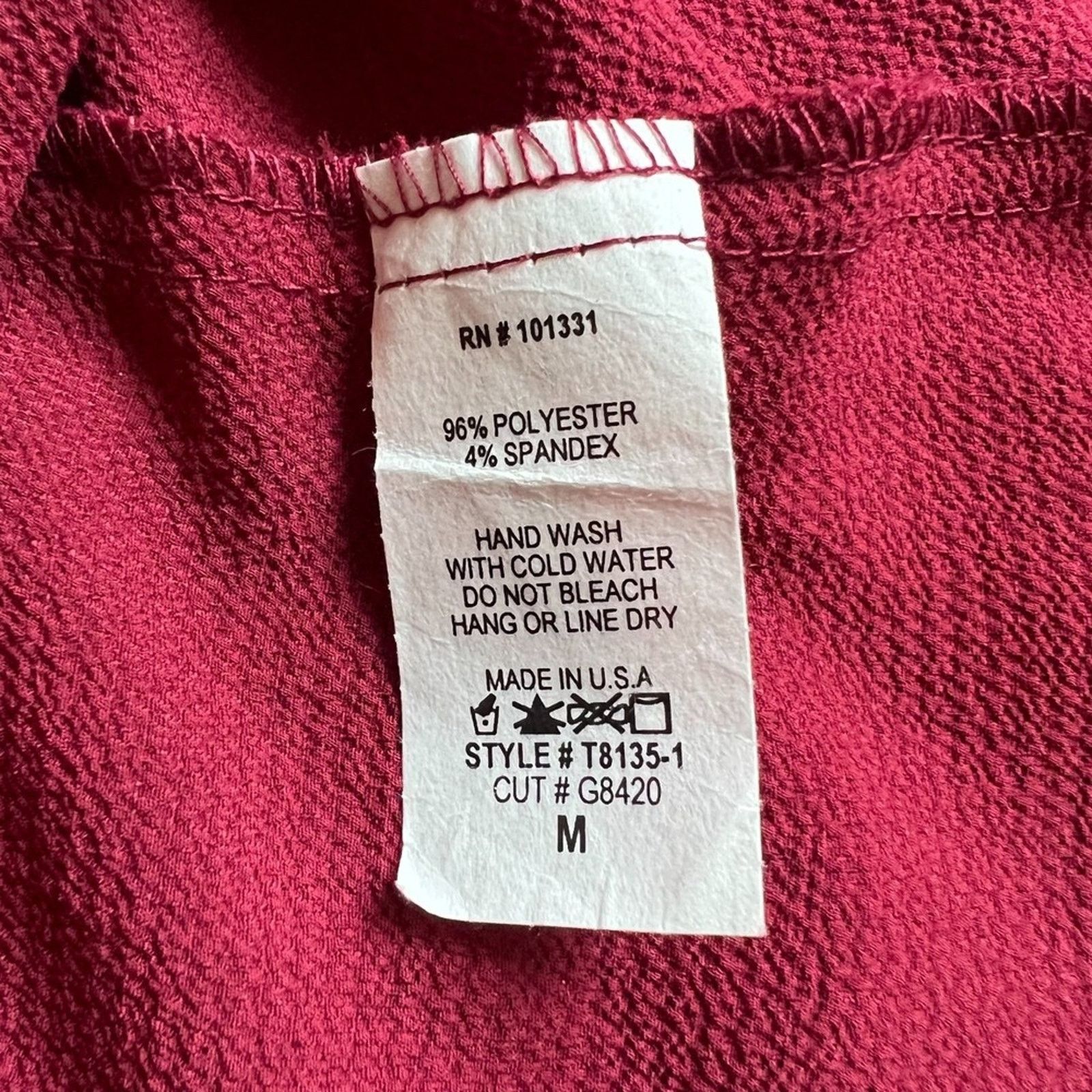 Other Charlotte Russe Burgandy Mock-Neck Cold-Shoulder Top, M Size M / US 6-8 / IT 42-44 - 7 Thumbnail